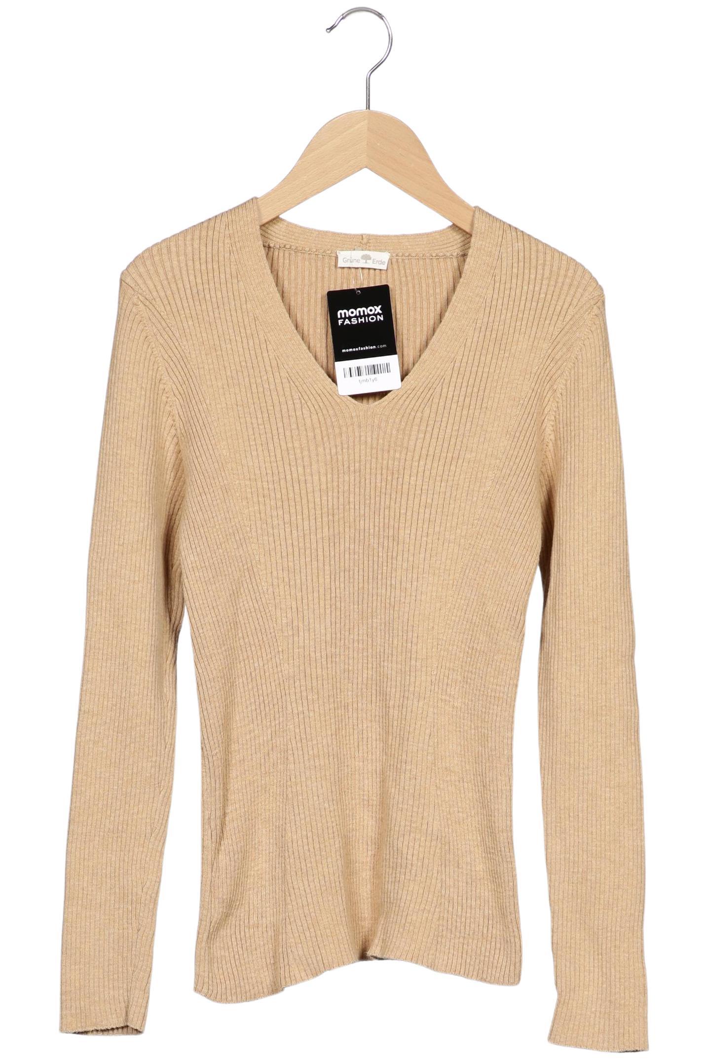 

Grüne Erde Damen Pullover, beige, Gr. 32