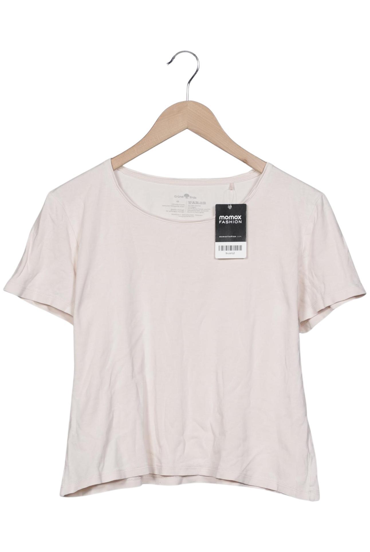 

Grüne Erde Damen T-Shirt, beige, Gr. 42