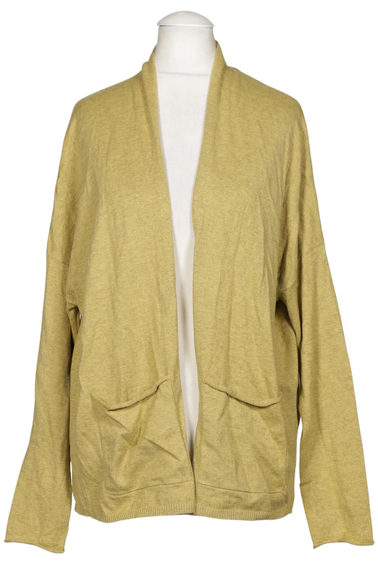 

Grüne Erde Damen Strickjacke, gelb, Gr. 34