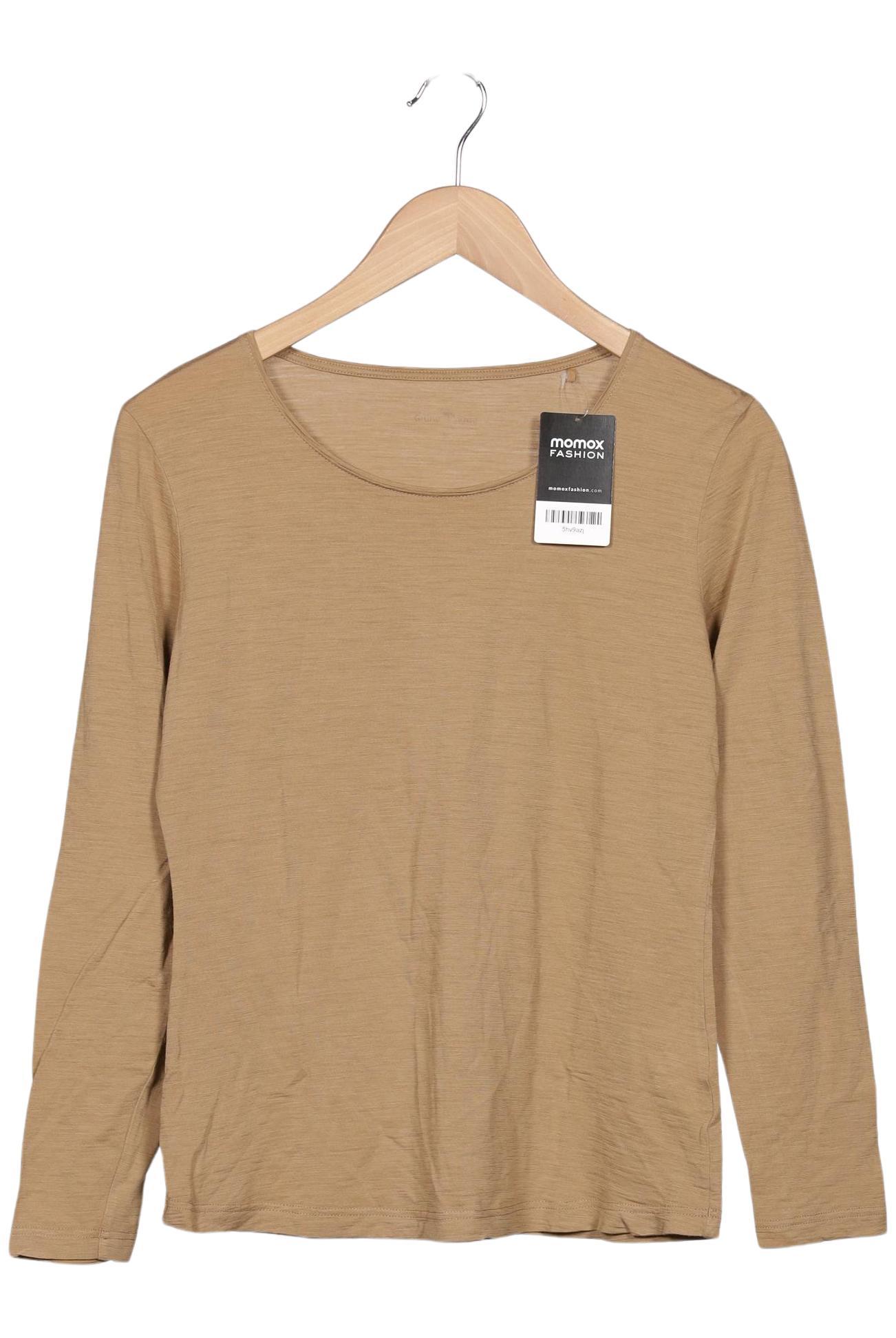 

Grüne Erde Damen Langarmshirt, braun, Gr. 38