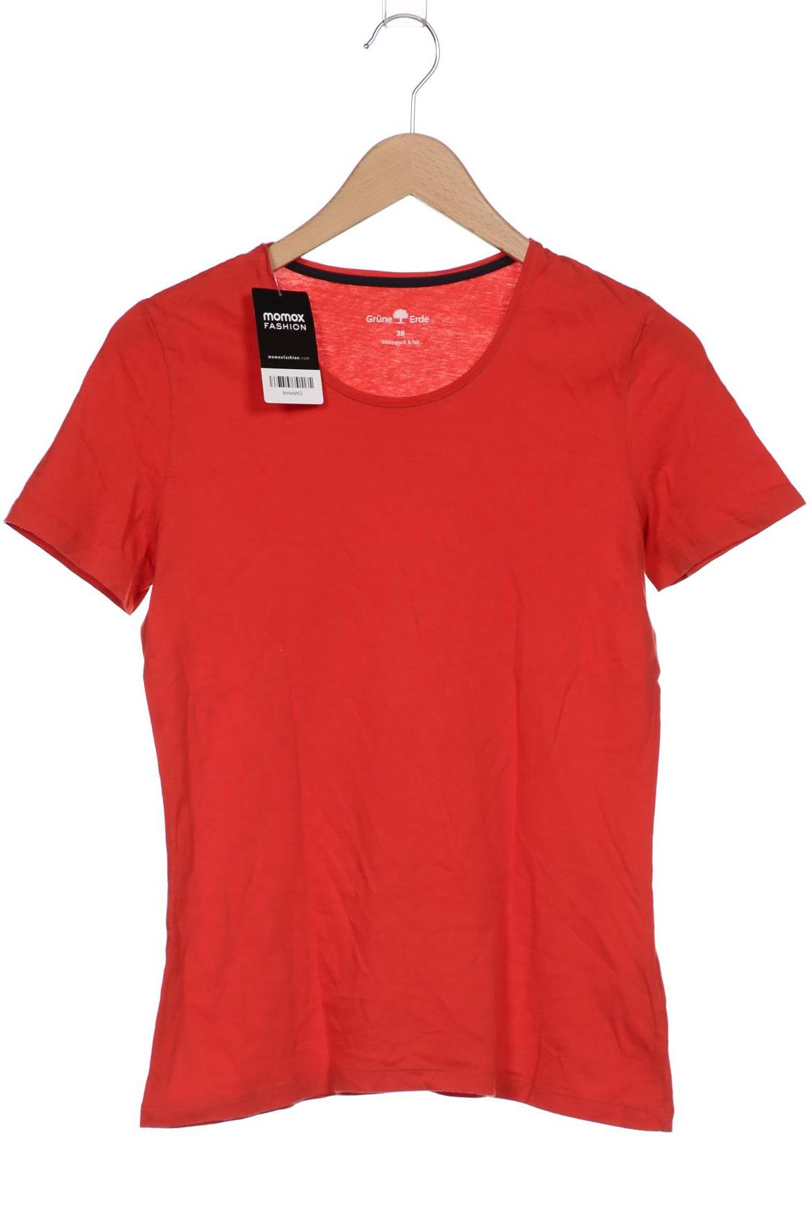 

Grüne Erde Damen T-Shirt, rot, Gr. 38