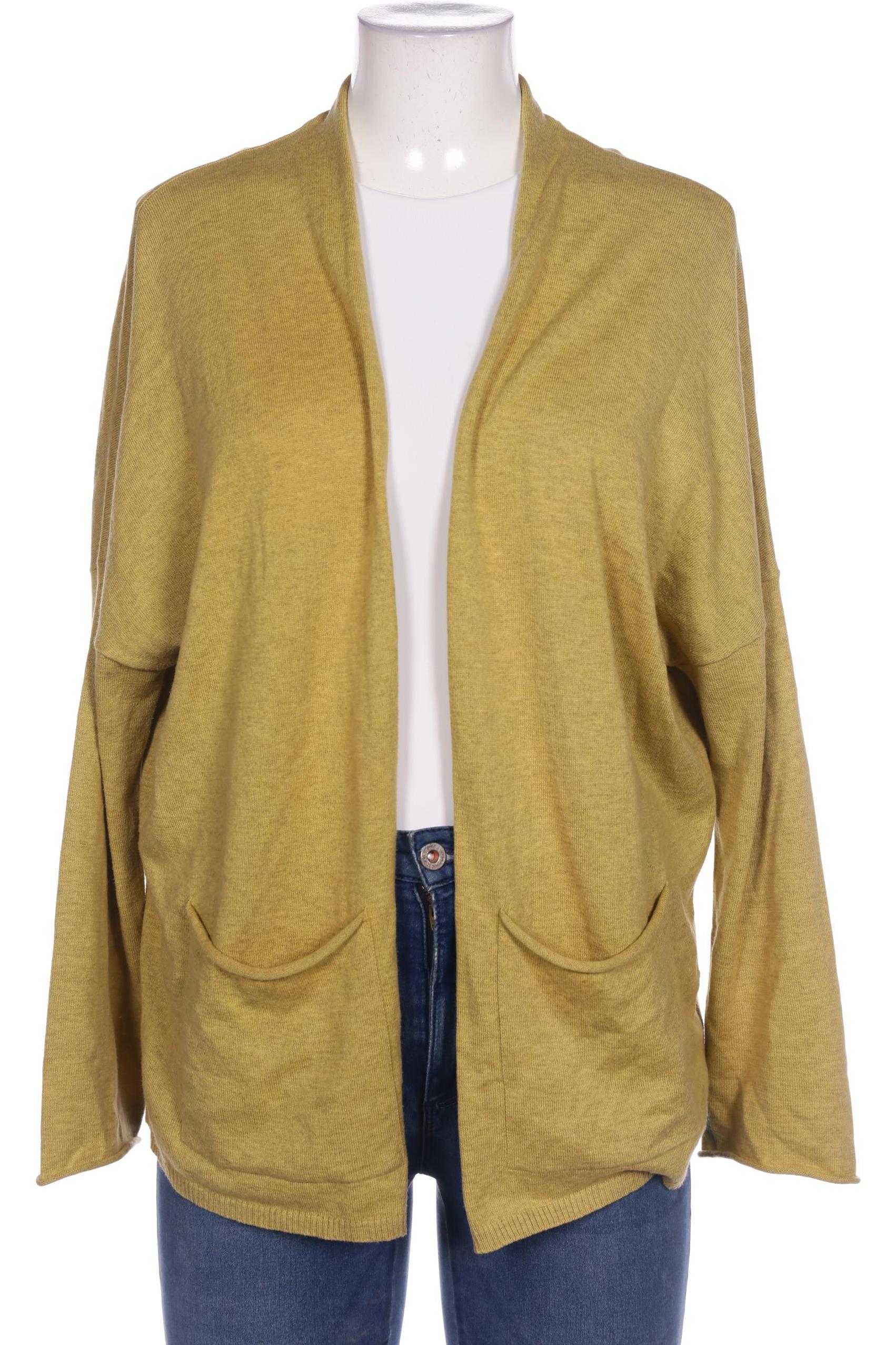 

Grüne Erde Damen Strickjacke, gelb, Gr. 38