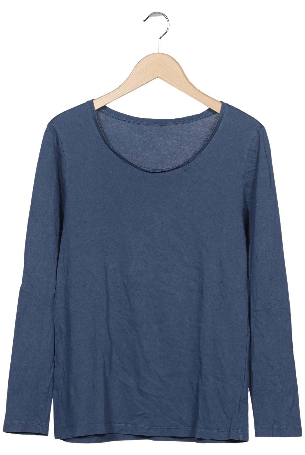 

Grüne Erde Damen Langarmshirt, blau, Gr. 38