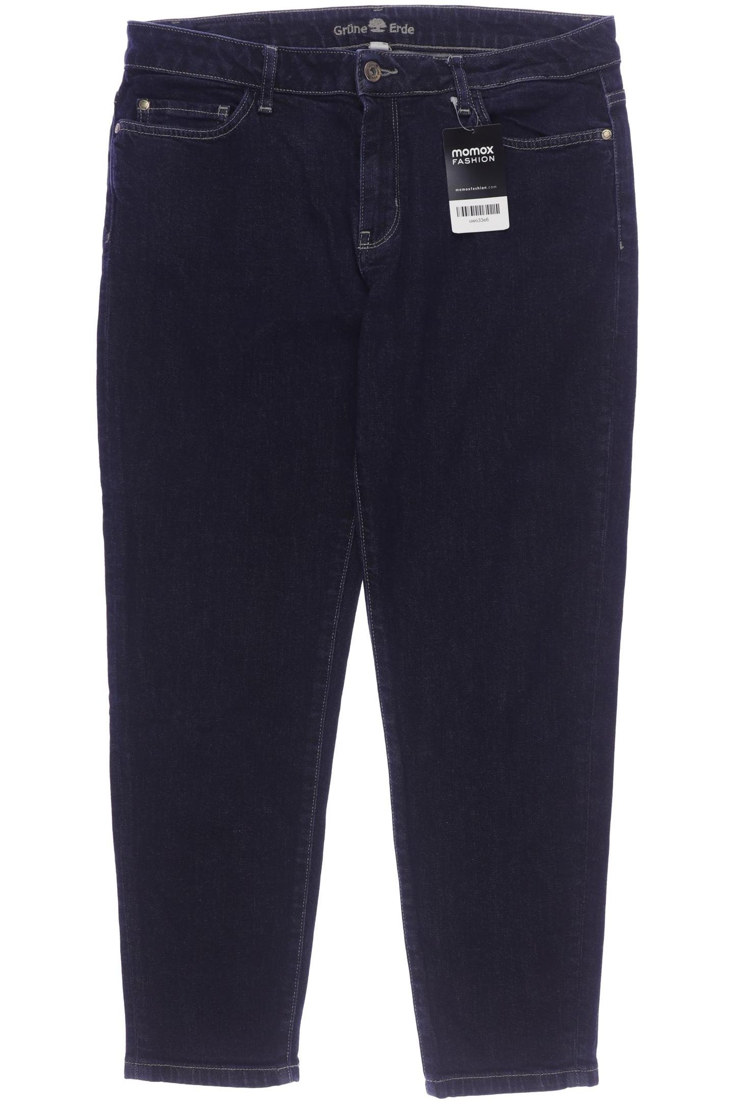 

Grüne Erde Damen Jeans, marineblau, Gr. 42