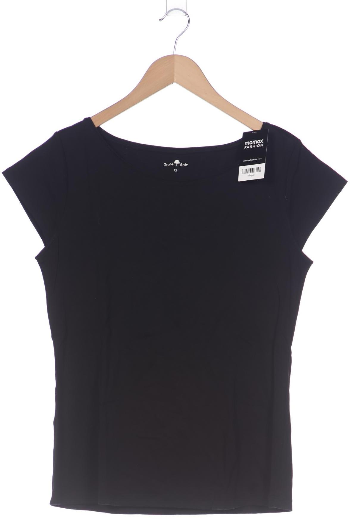 

Grüne Erde Damen T-Shirt, schwarz, Gr. 42