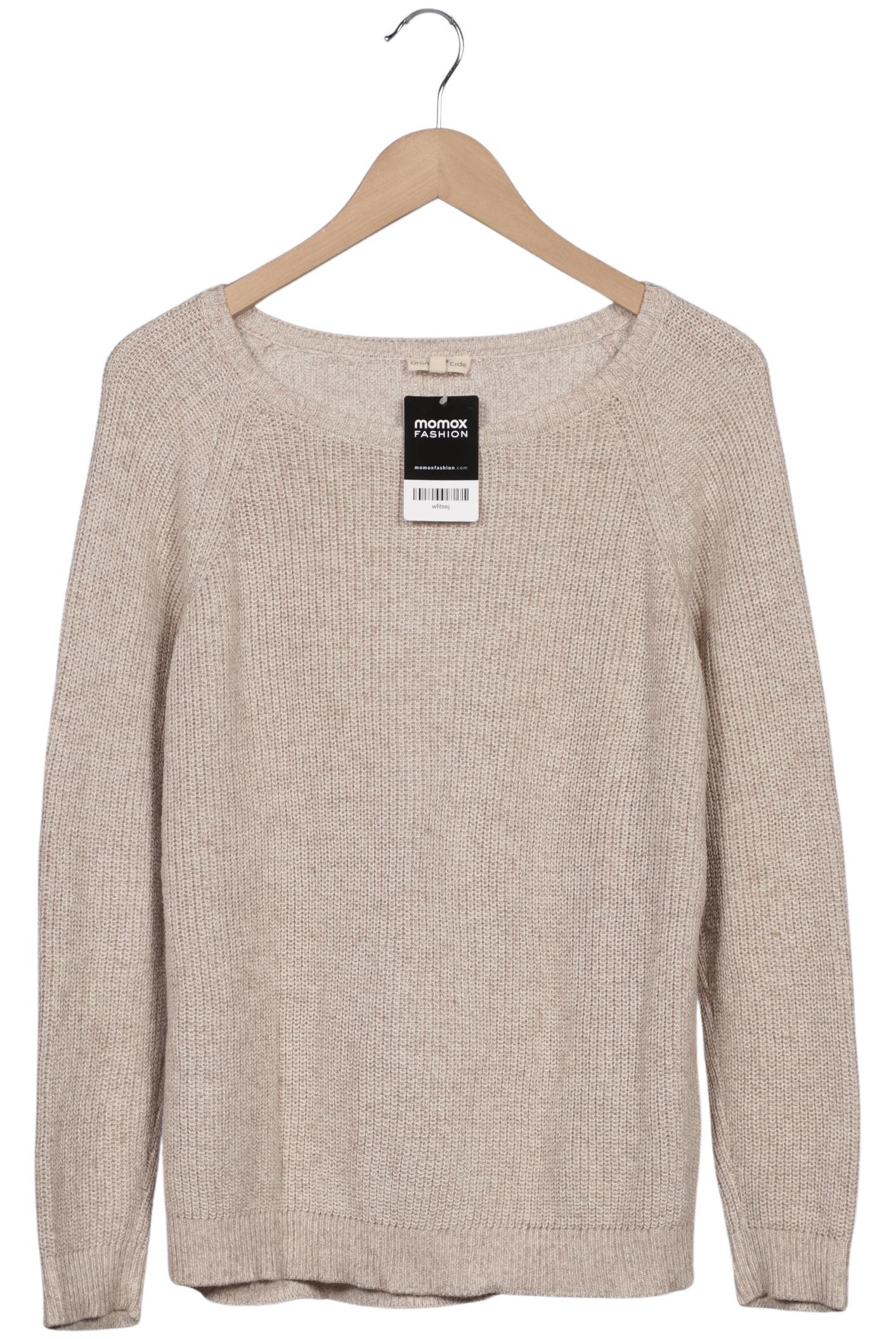 

Grüne Erde Damen Pullover, beige, Gr. 36
