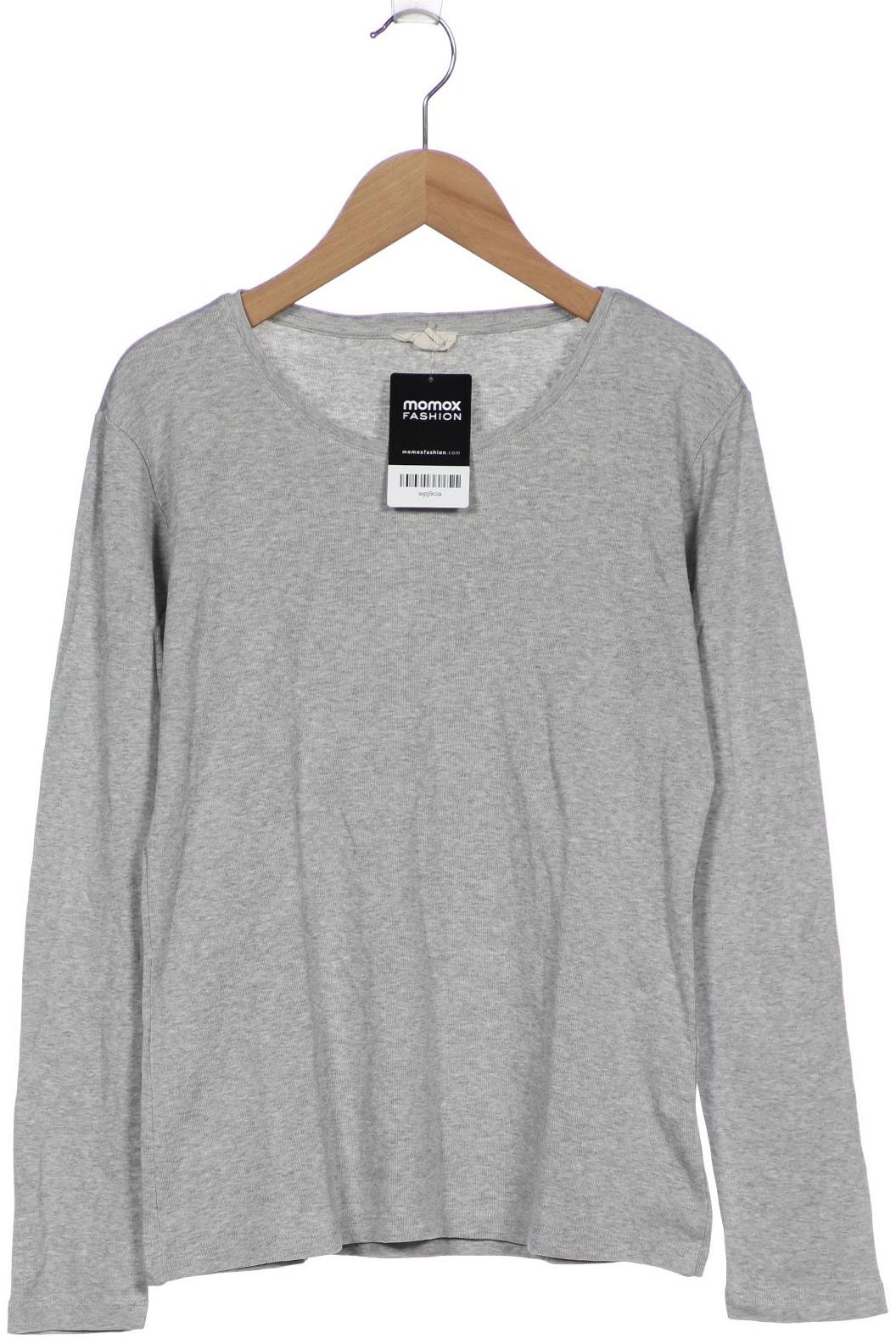 

Grüne Erde Damen Langarmshirt, grau