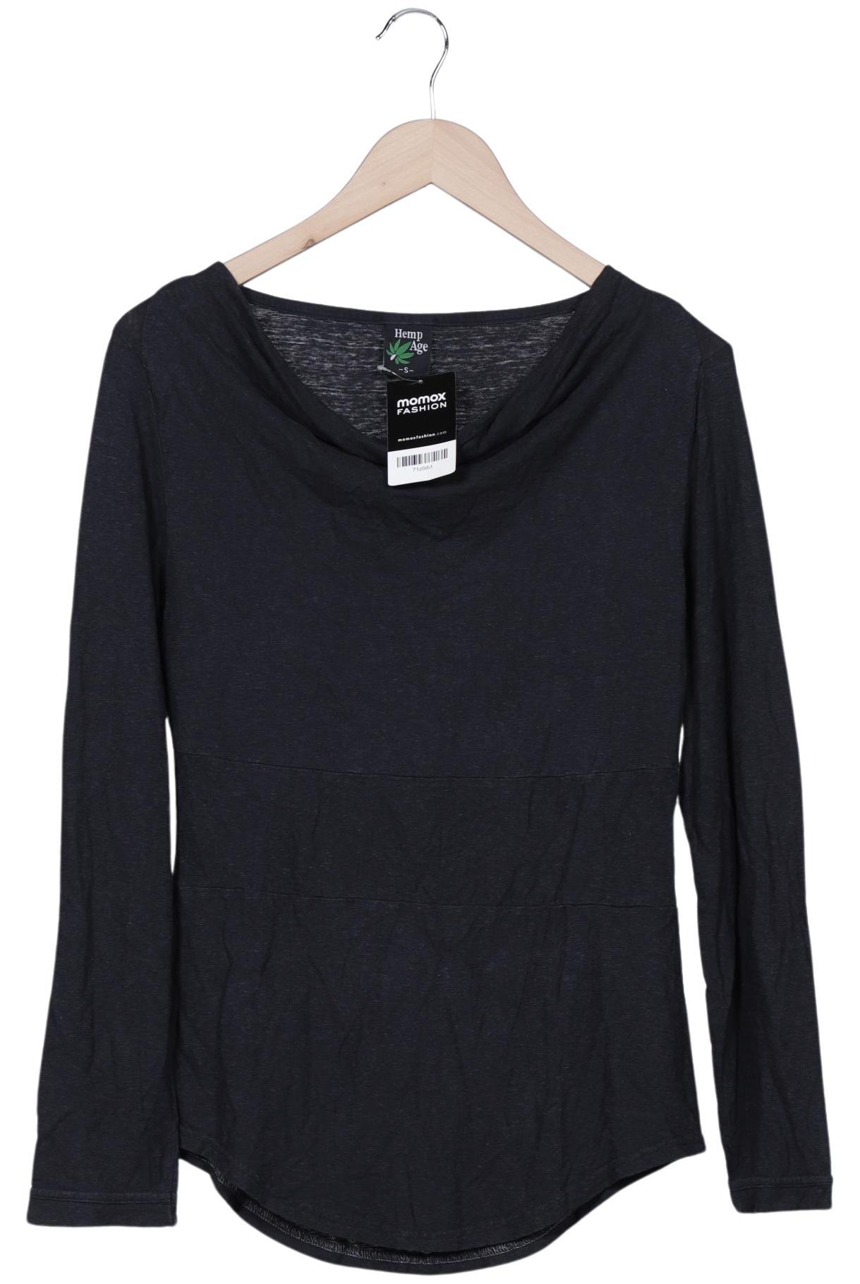 

Grüne Erde Damen Langarmshirt, marineblau, Gr. 36