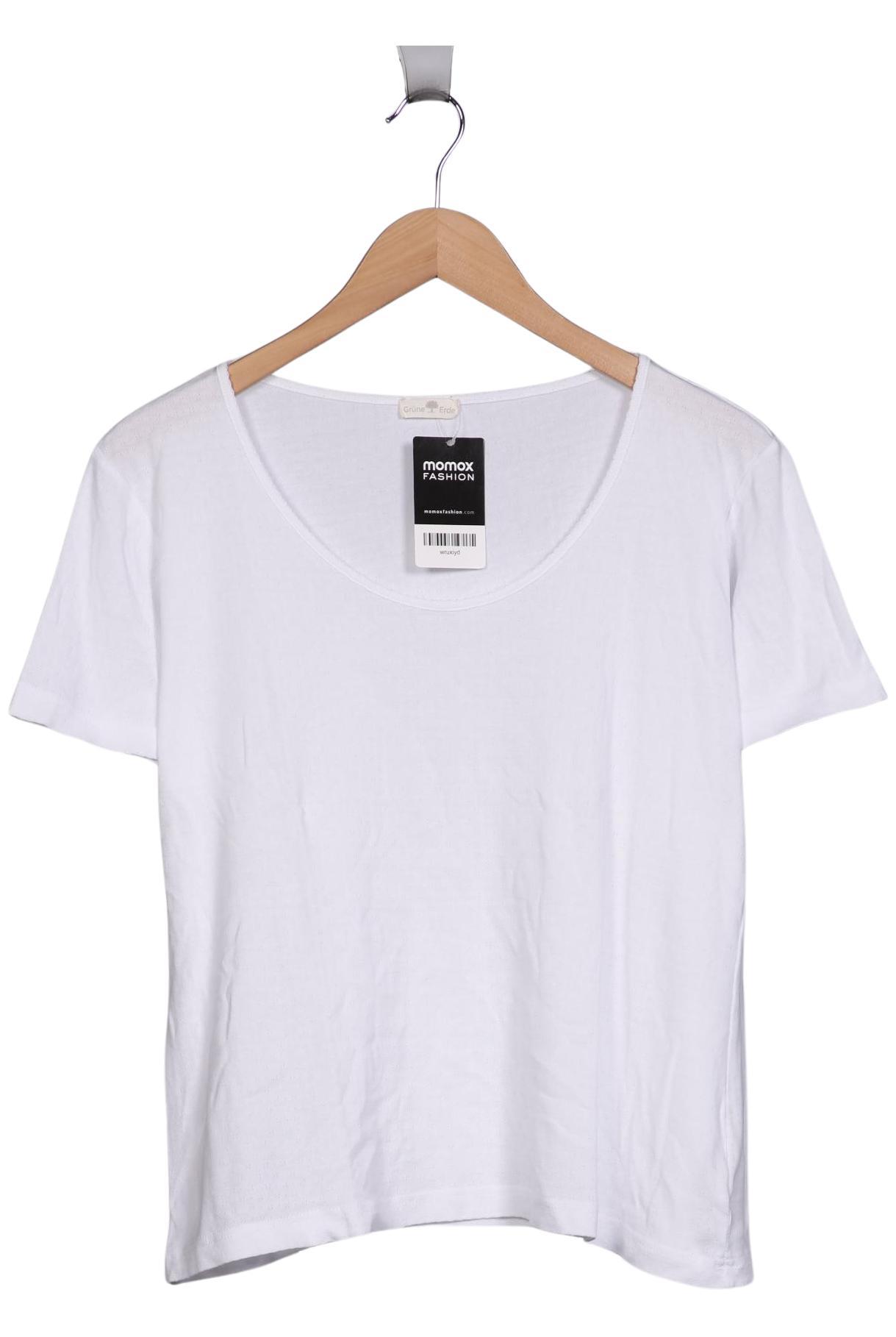 

Grüne Erde Damen T-Shirt, weiß, Gr. 38