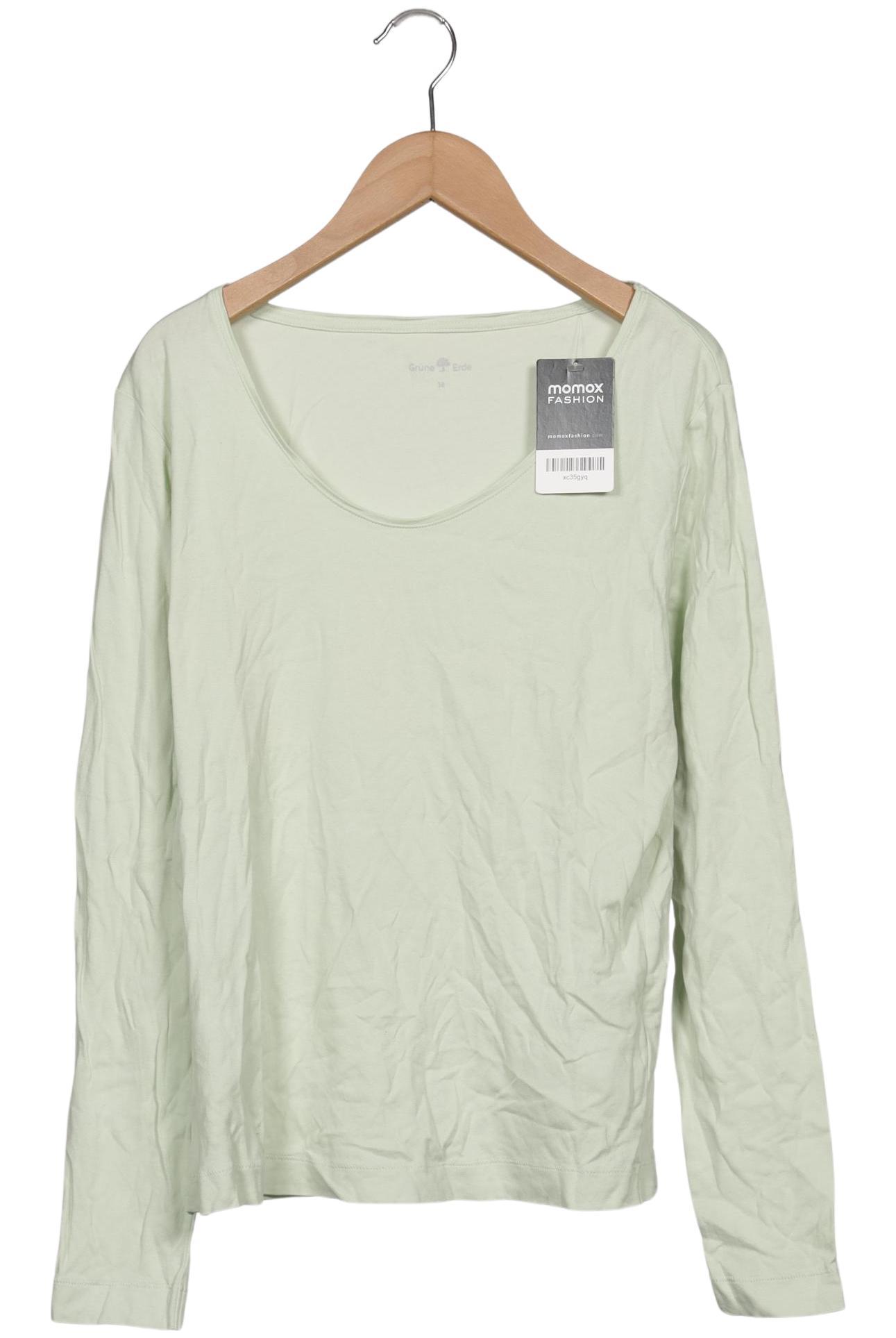 

Grüne Erde Damen Langarmshirt, hellgrün, Gr. 38