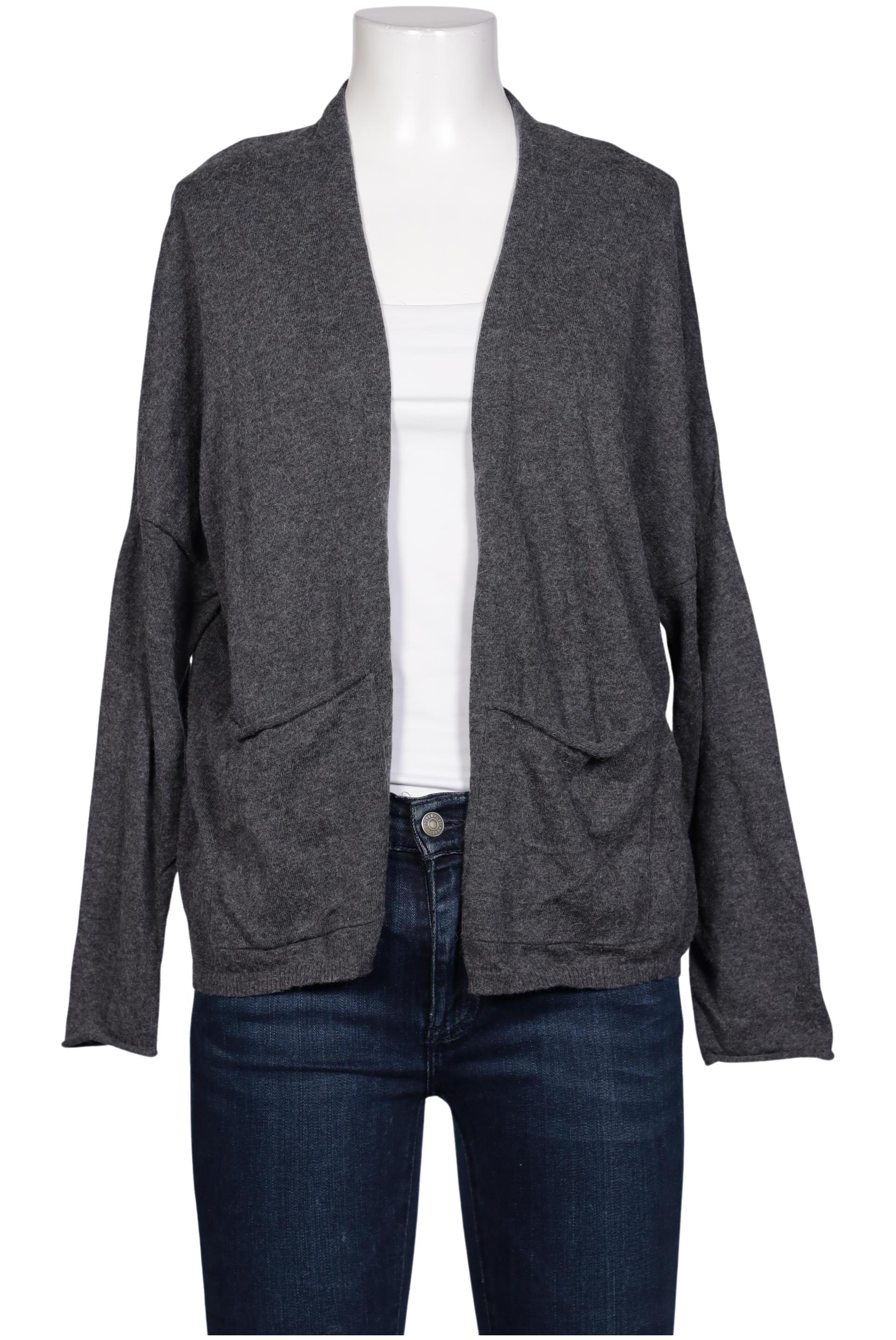 

Grüne Erde Damen Strickjacke, grau, Gr. 36