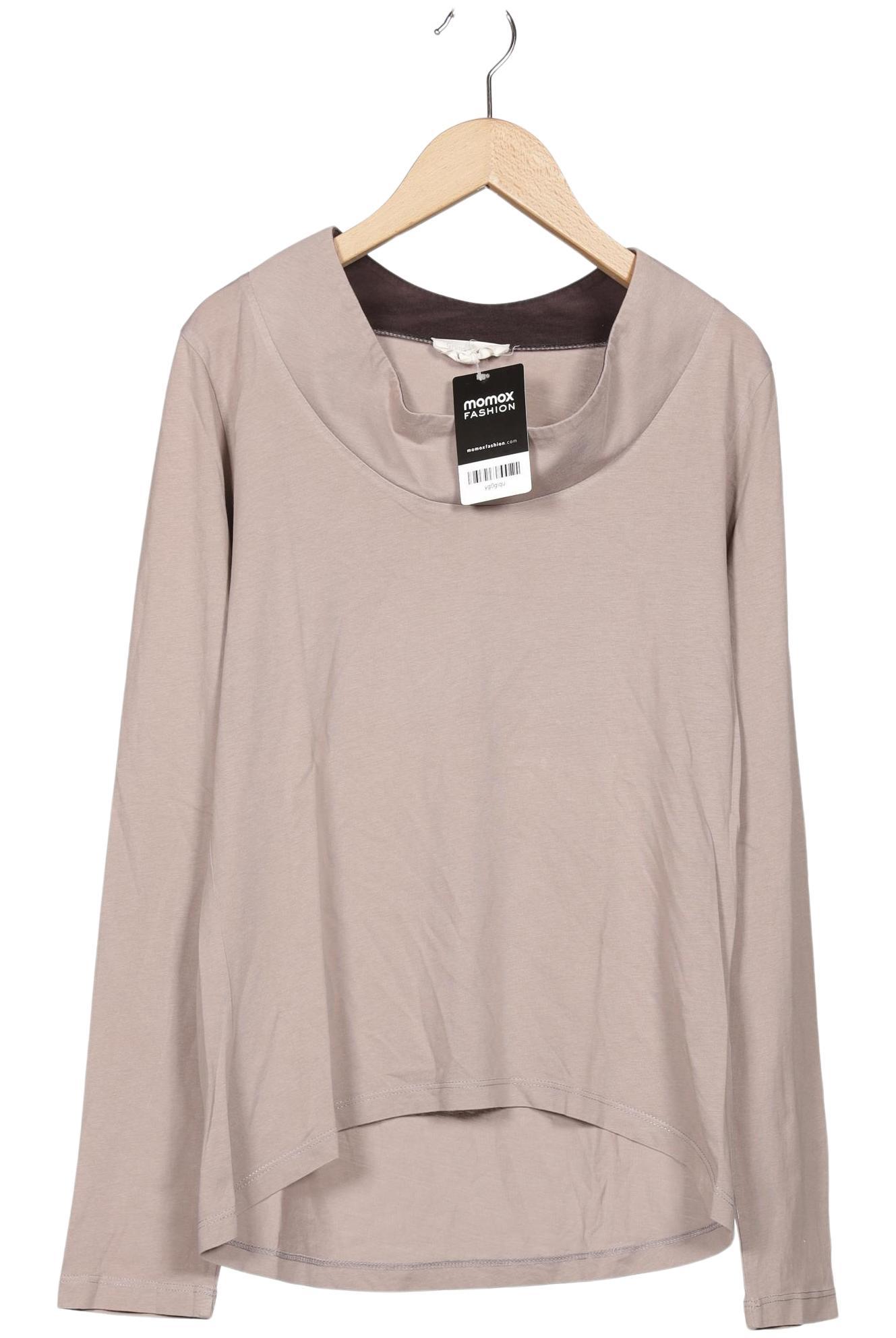 

Grüne Erde Damen Langarmshirt, beige, Gr. 36