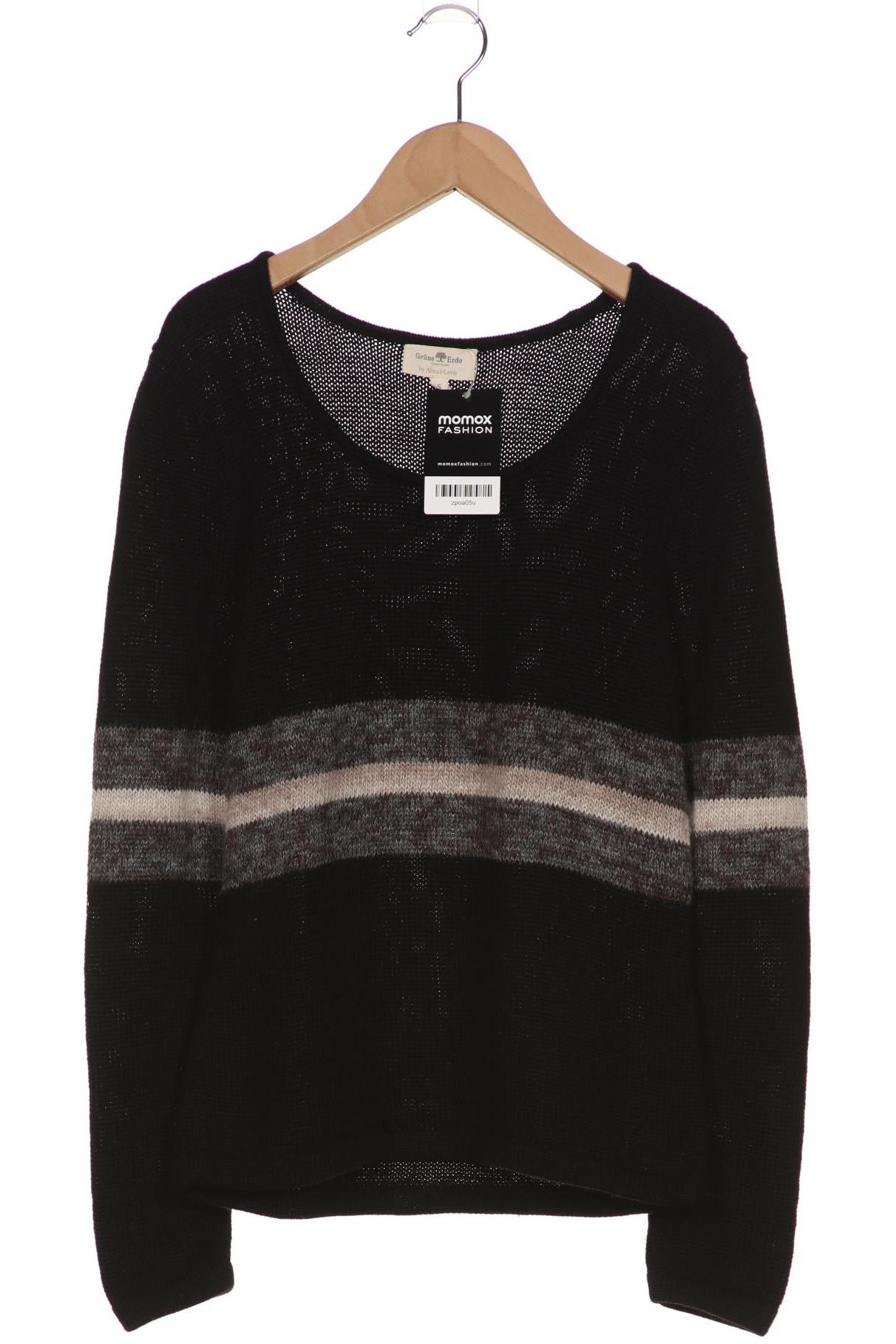 

Grüne Erde Damen Pullover, schwarz, Gr. 36
