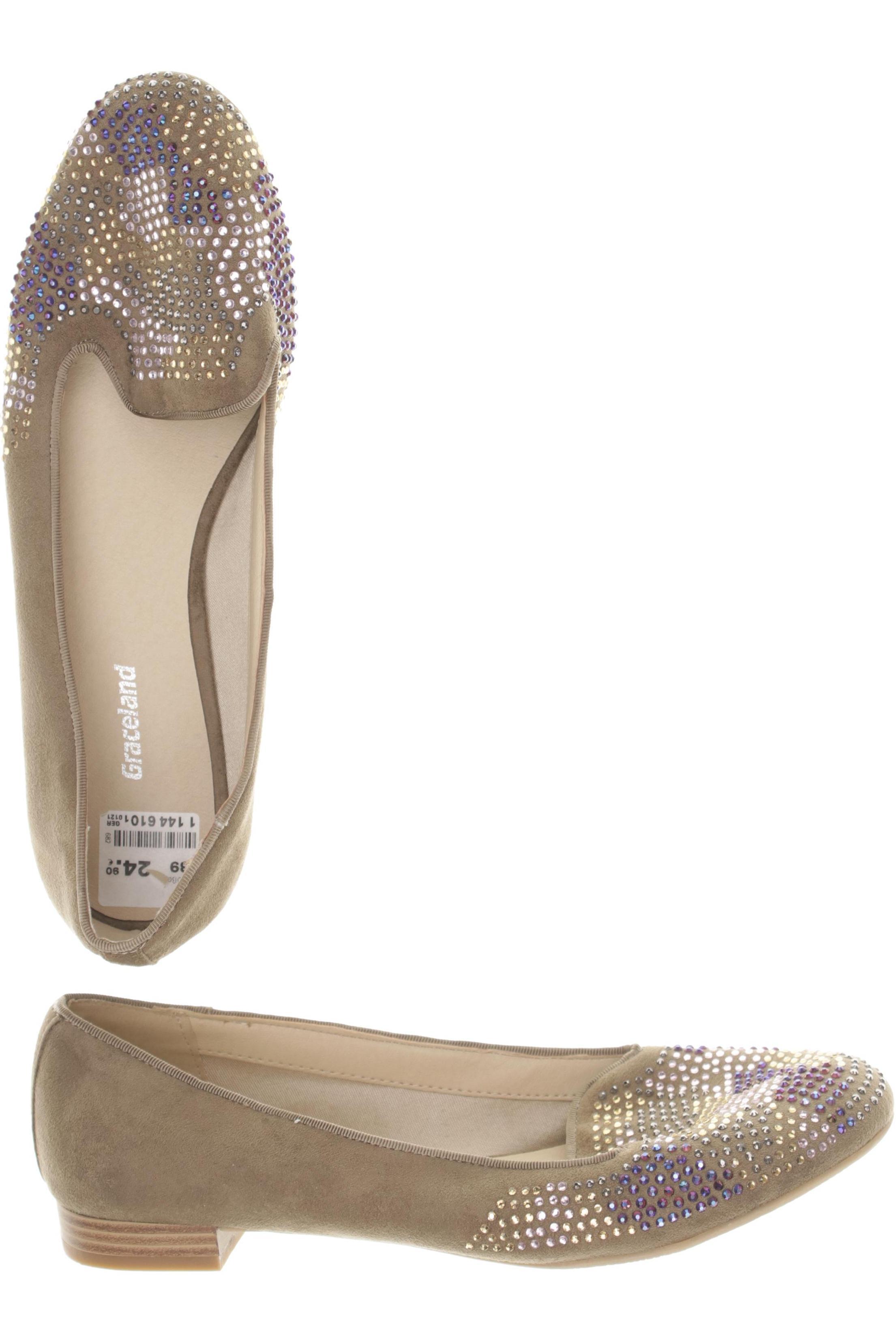 

Graceland Damen Ballerinas, grün, Gr. 39