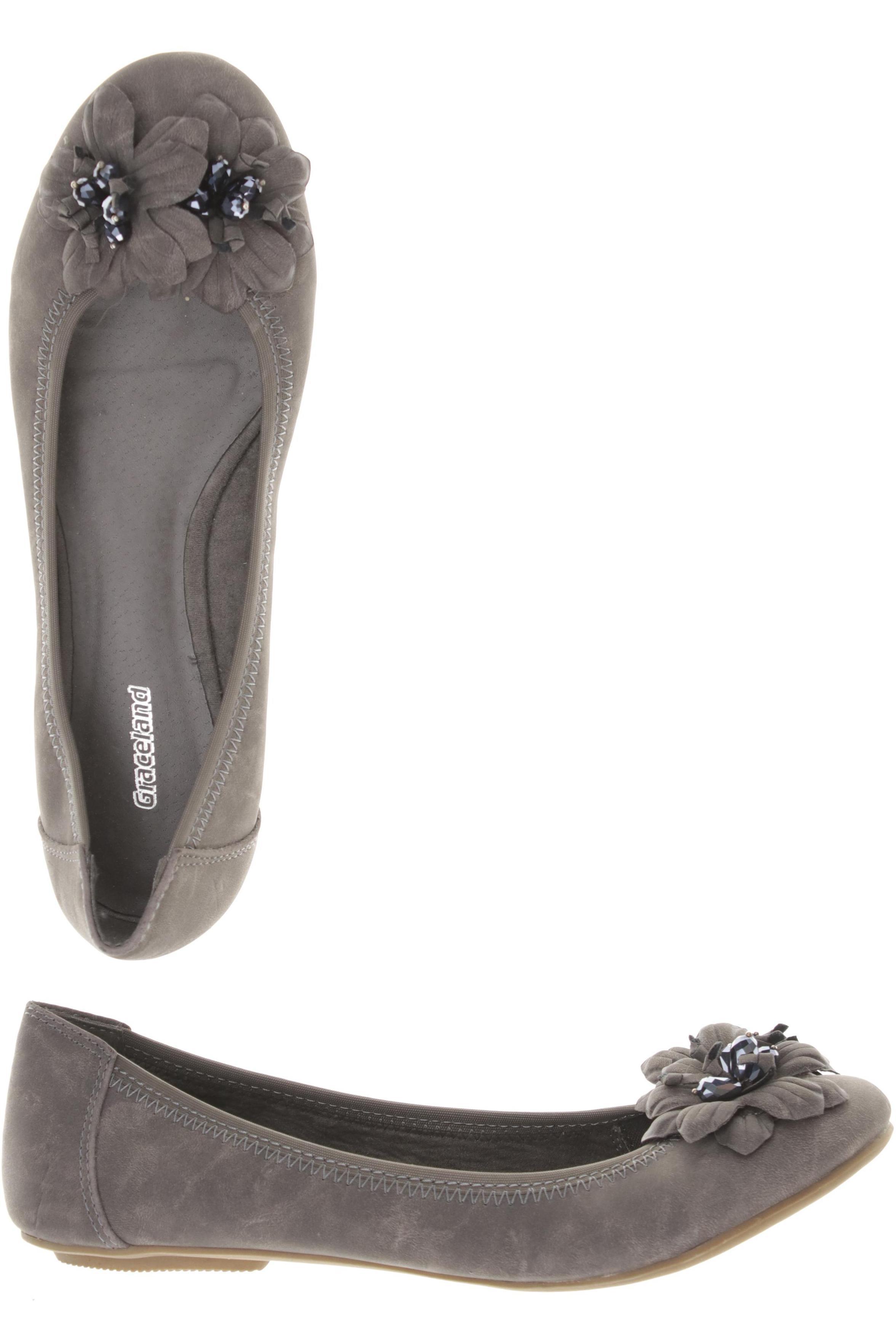 

Graceland Damen Ballerinas, grau, Gr. 39