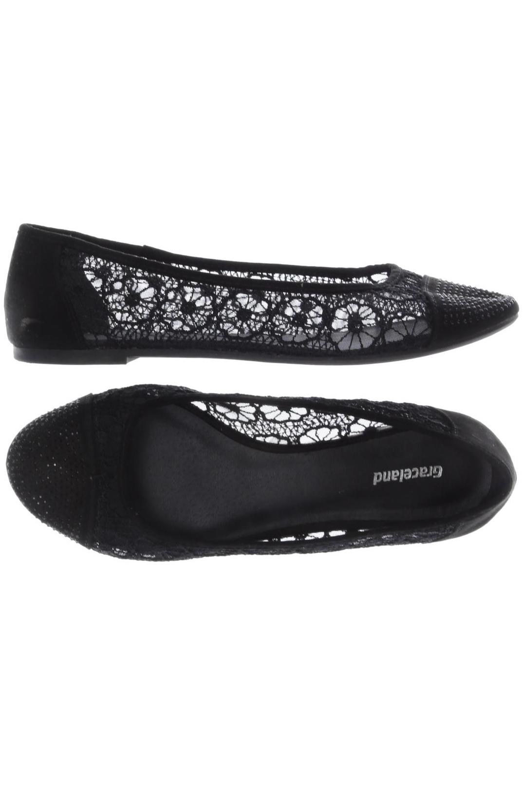 

Graceland Damen Ballerinas, schwarz, Gr. 38