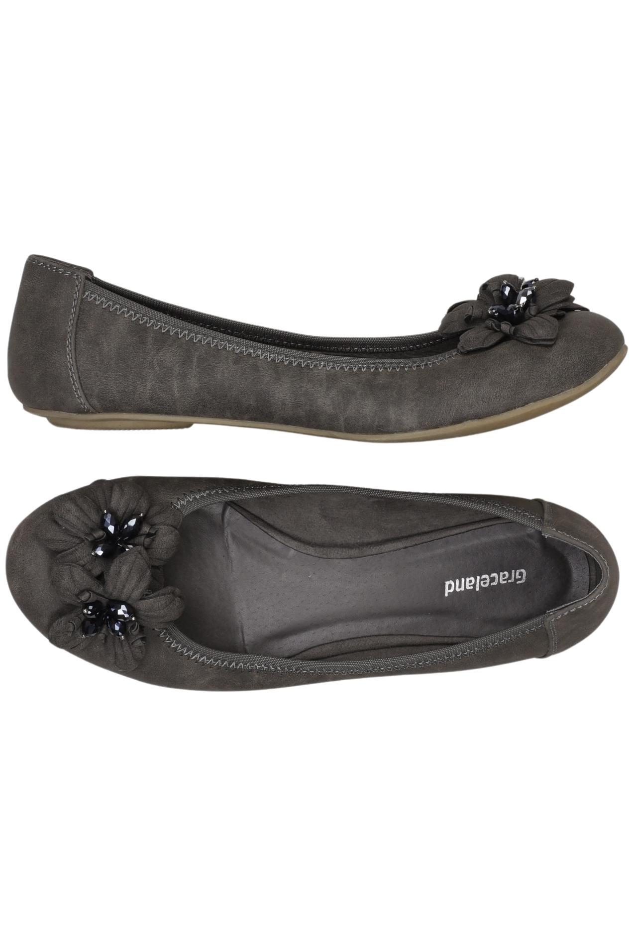 

Graceland Damen Ballerinas, grau, Gr. 39