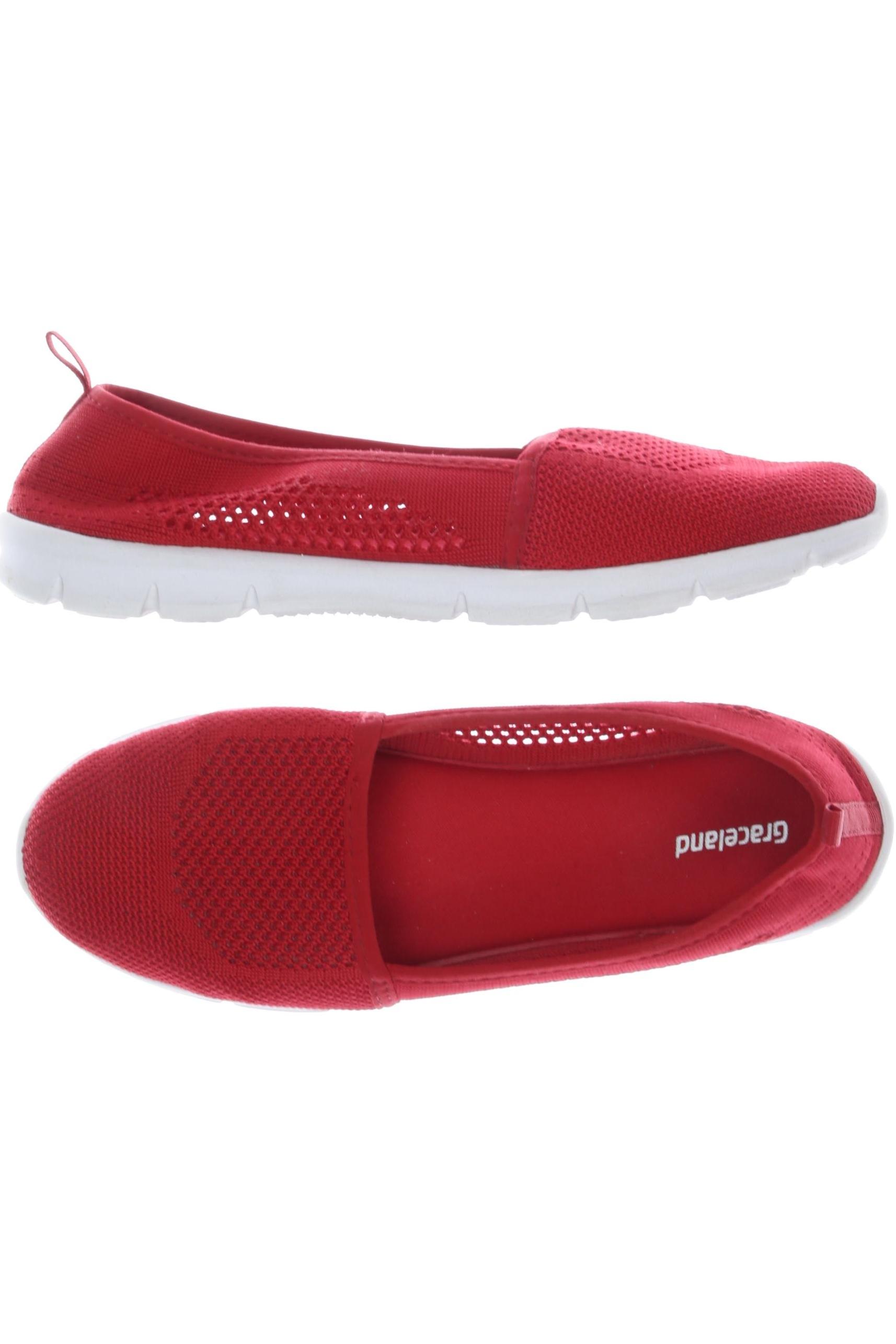 

Graceland Damen Ballerinas, rot, Gr. 39