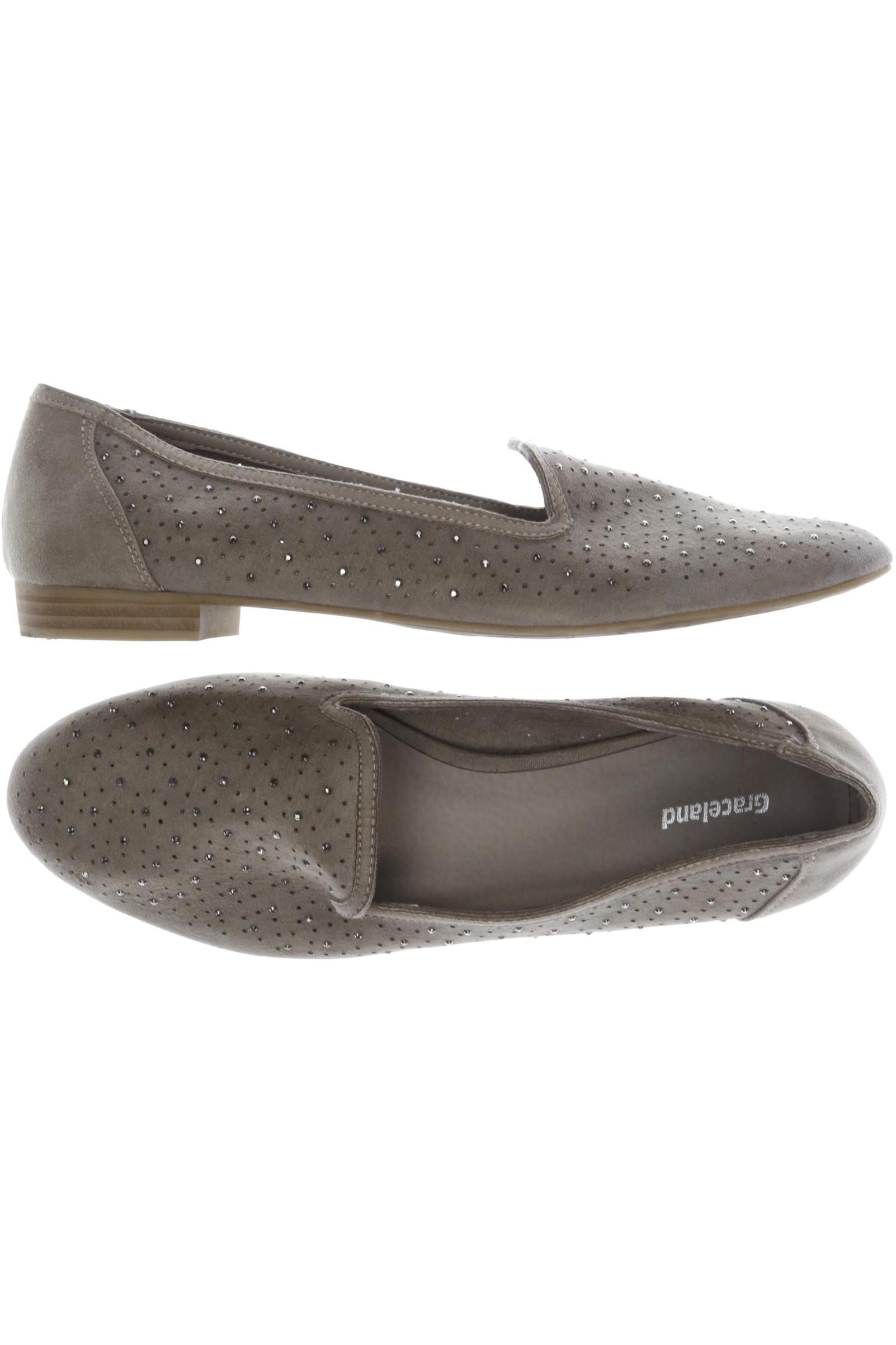 

Graceland Damen Ballerinas, braun, Gr. 42