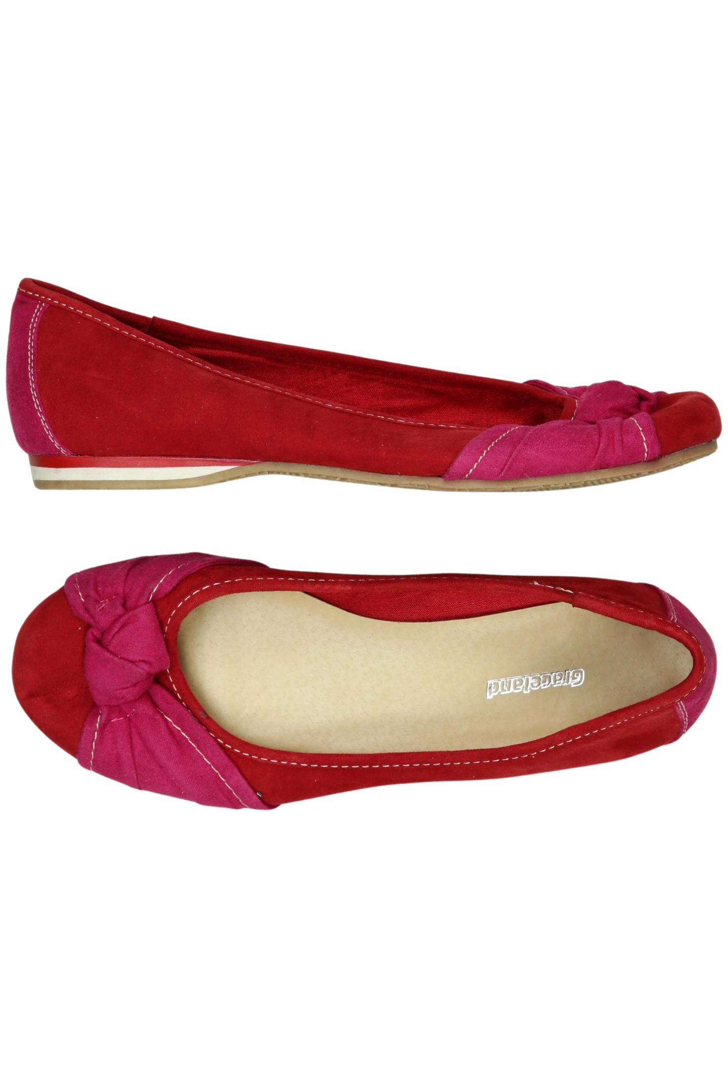 

Graceland Damen Ballerinas, rot, Gr. 36