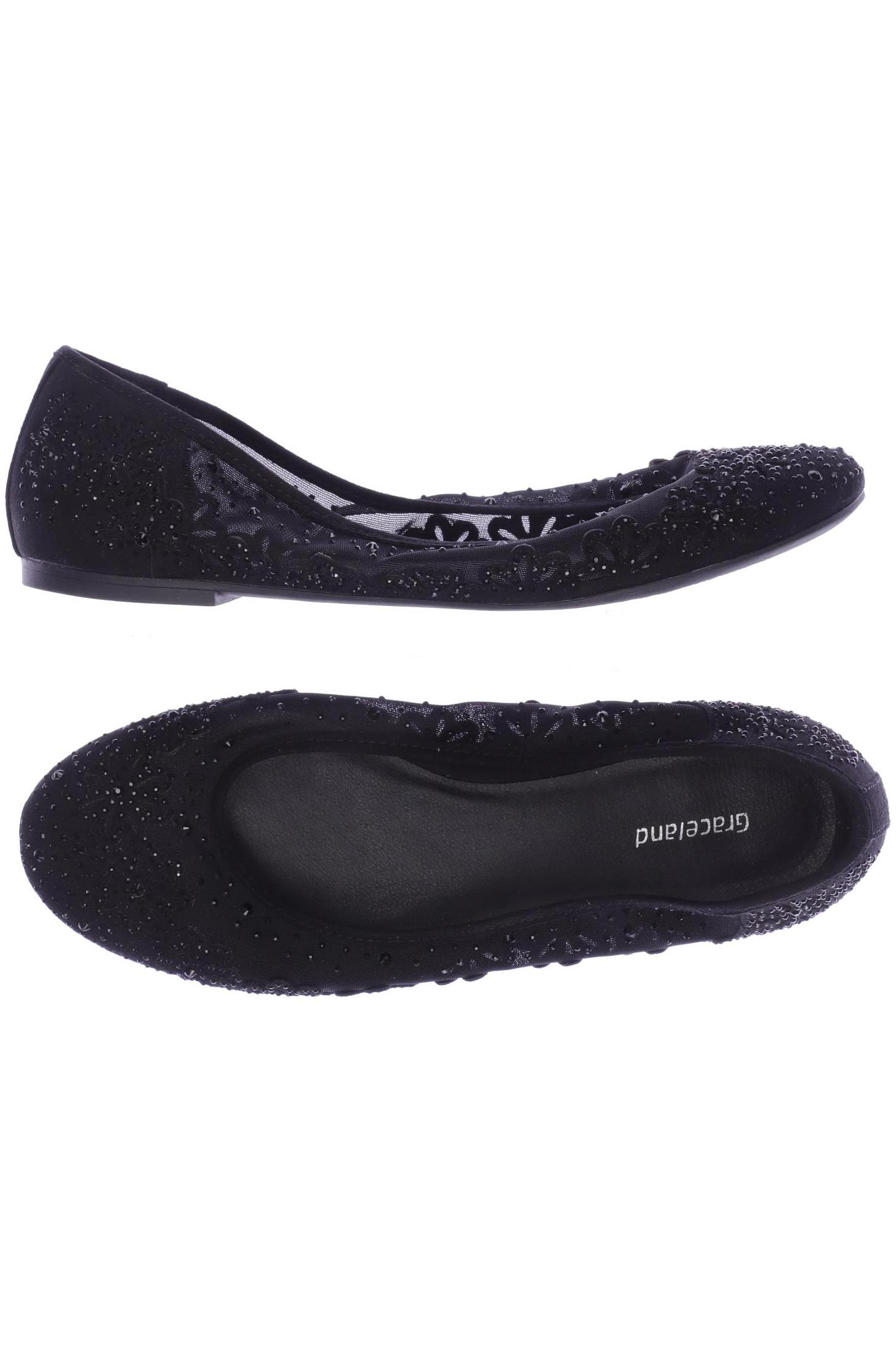 

Graceland Damen Ballerinas, schwarz, Gr. 38