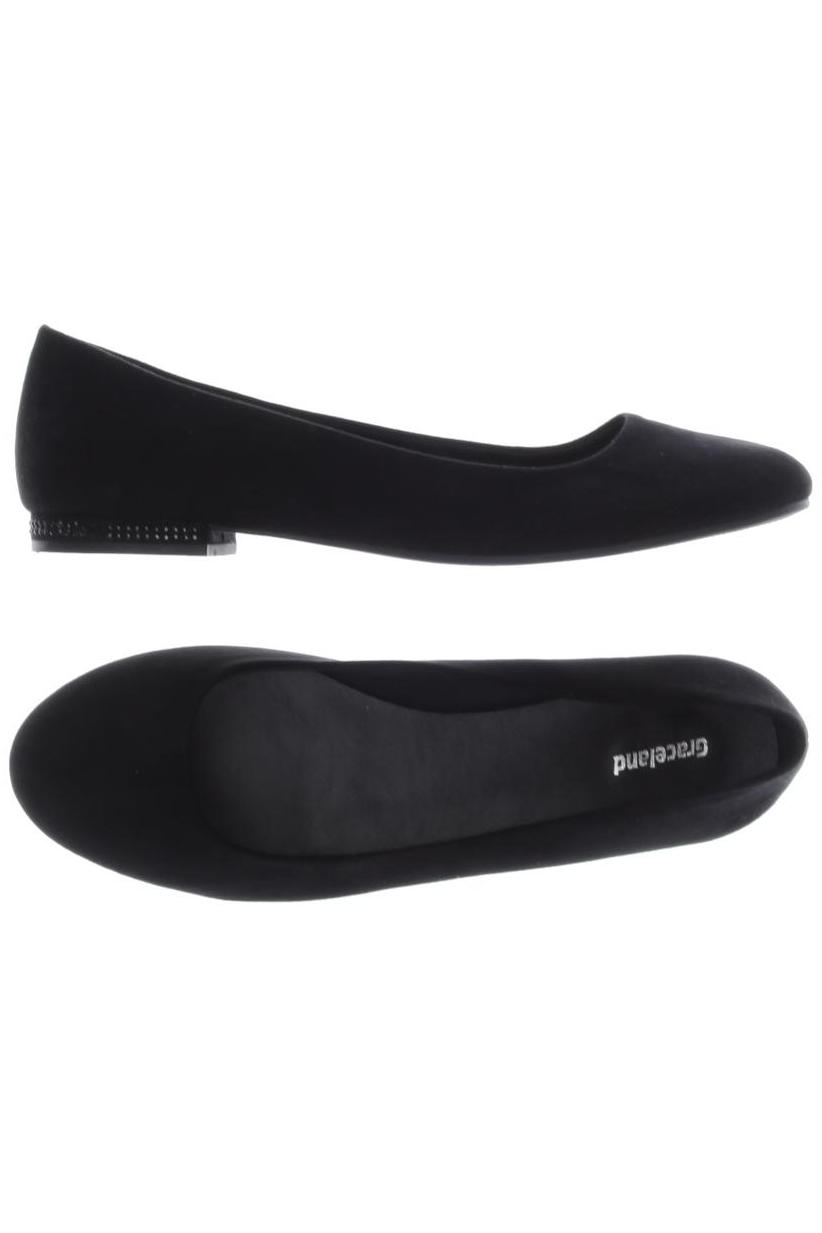 

Graceland Damen Ballerinas, schwarz, Gr. 42