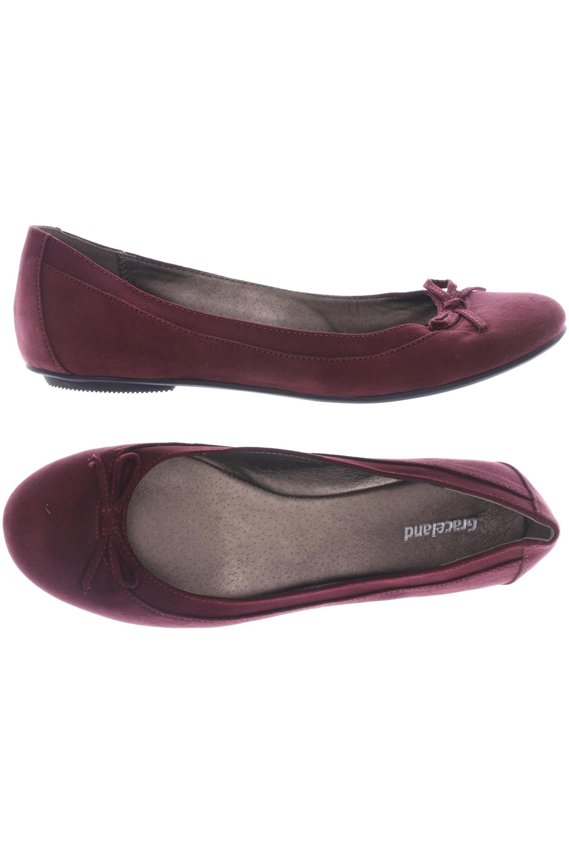 

Graceland Damen Ballerinas, bordeaux, Gr. 39