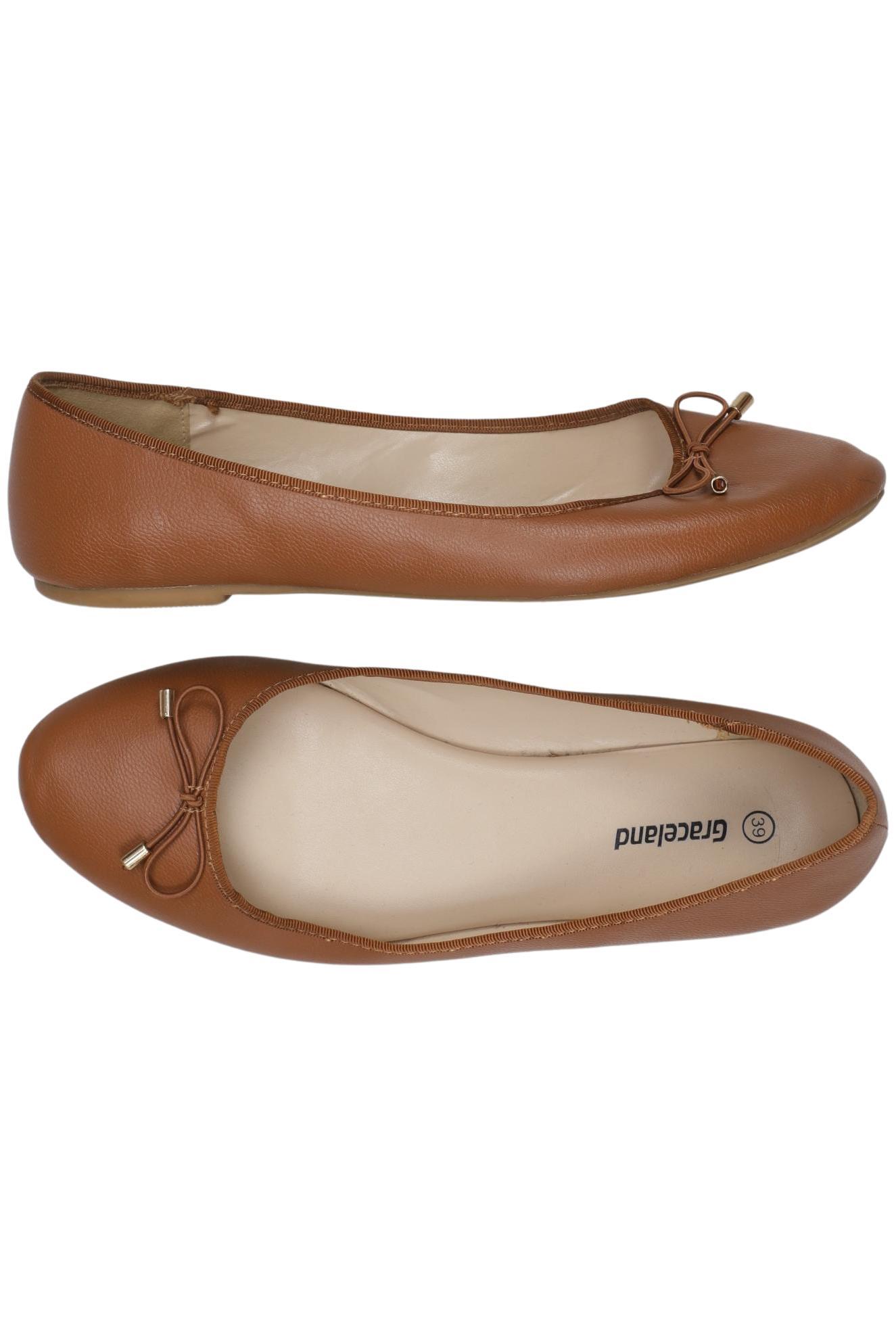 

Graceland Damen Ballerinas, braun, Gr. 39