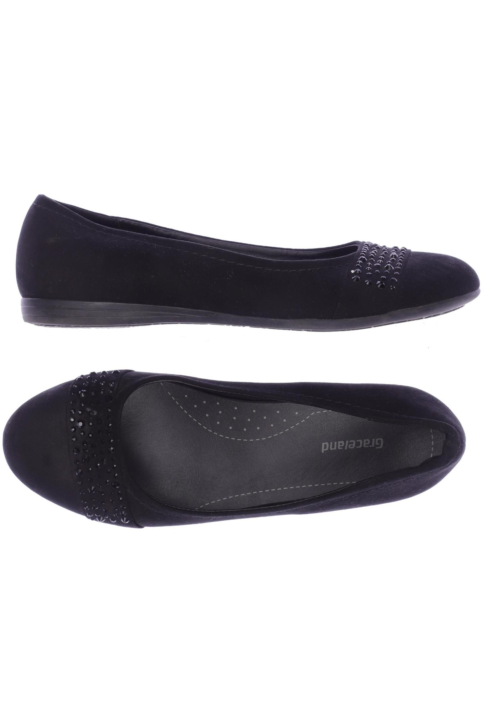 

Graceland Damen Ballerinas, schwarz, Gr. 38
