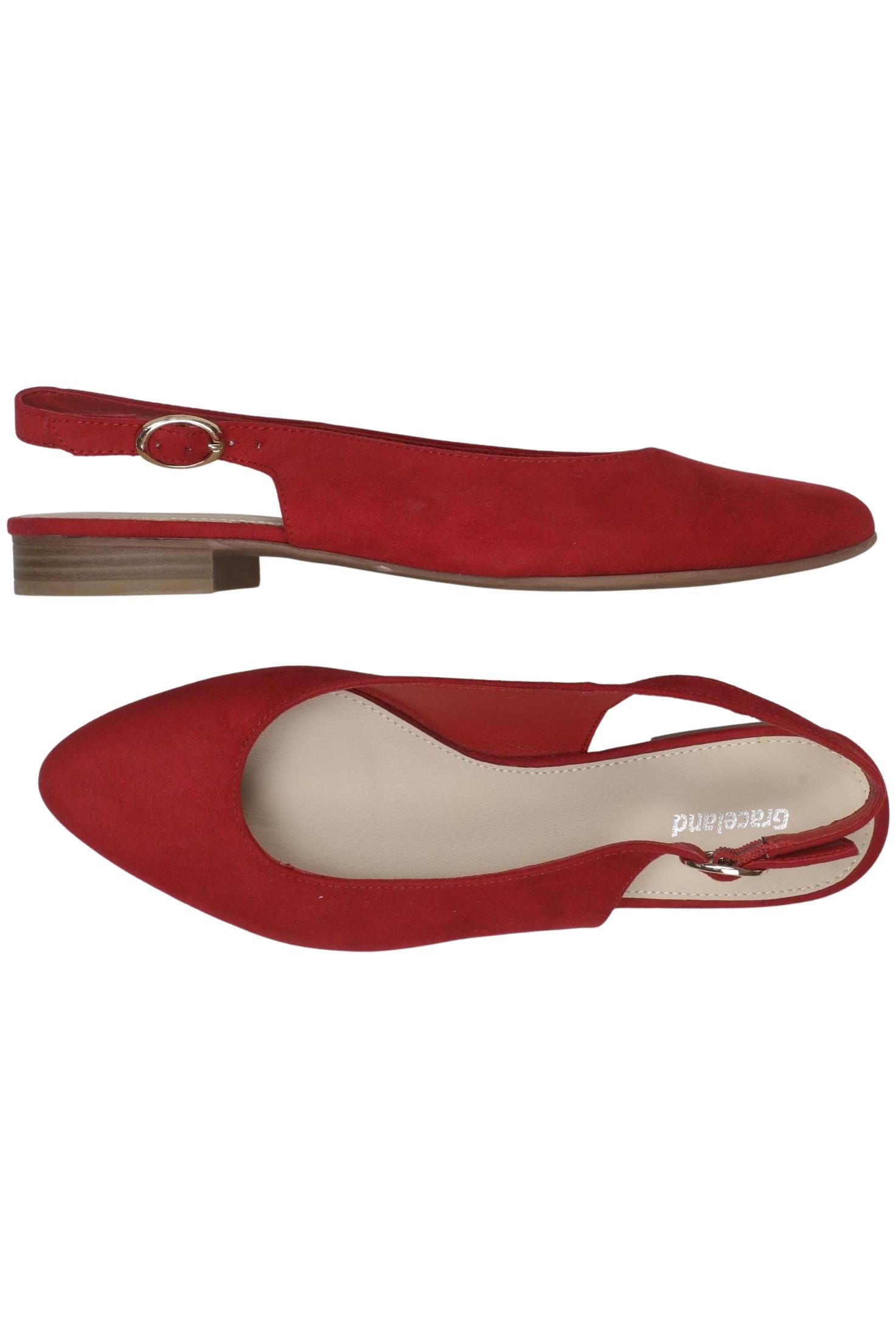 

Graceland Damen Ballerinas, rot, Gr. 37