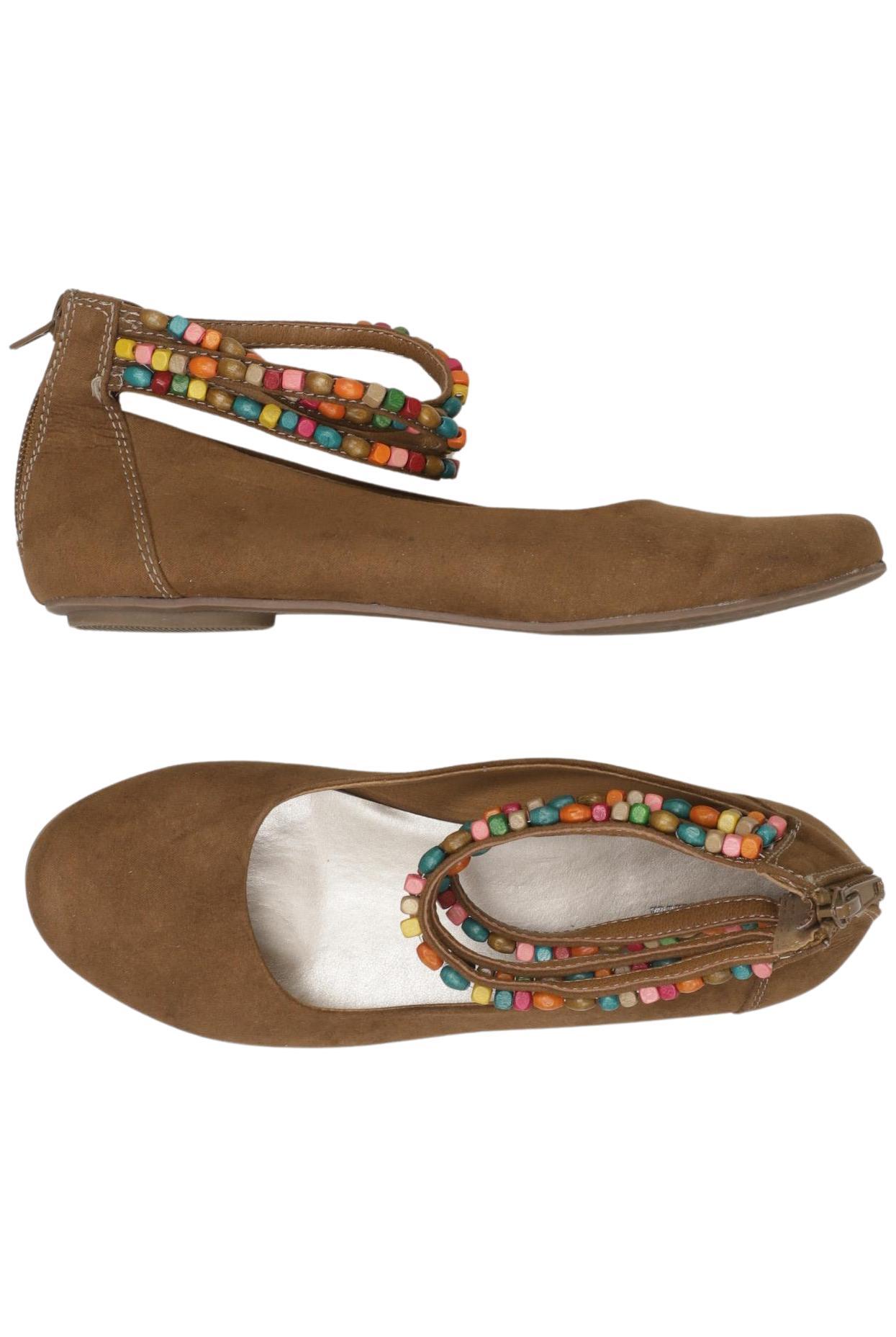 

Graceland Damen Ballerinas, braun, Gr. 35