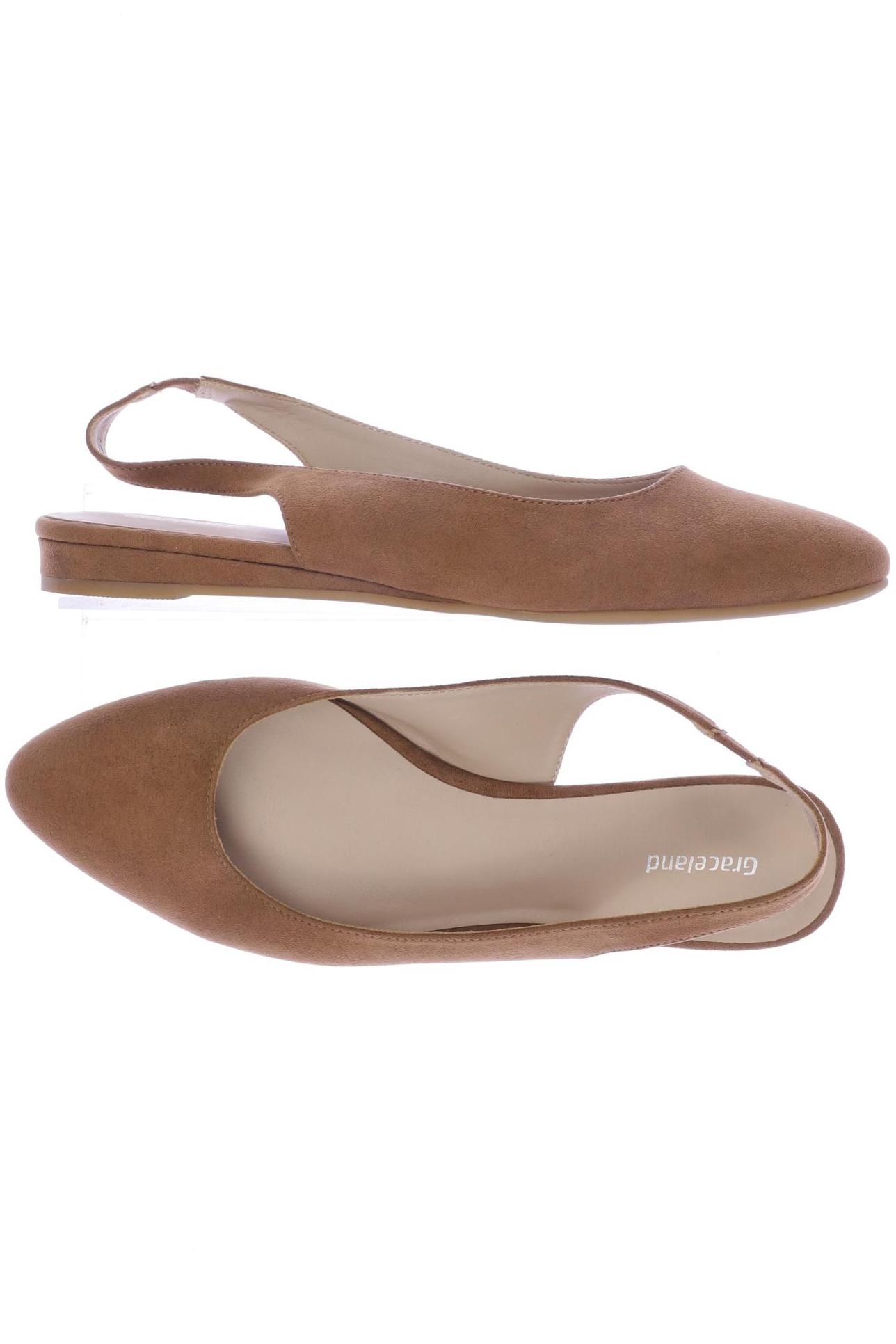 

Graceland Damen Ballerinas, braun, Gr. 40