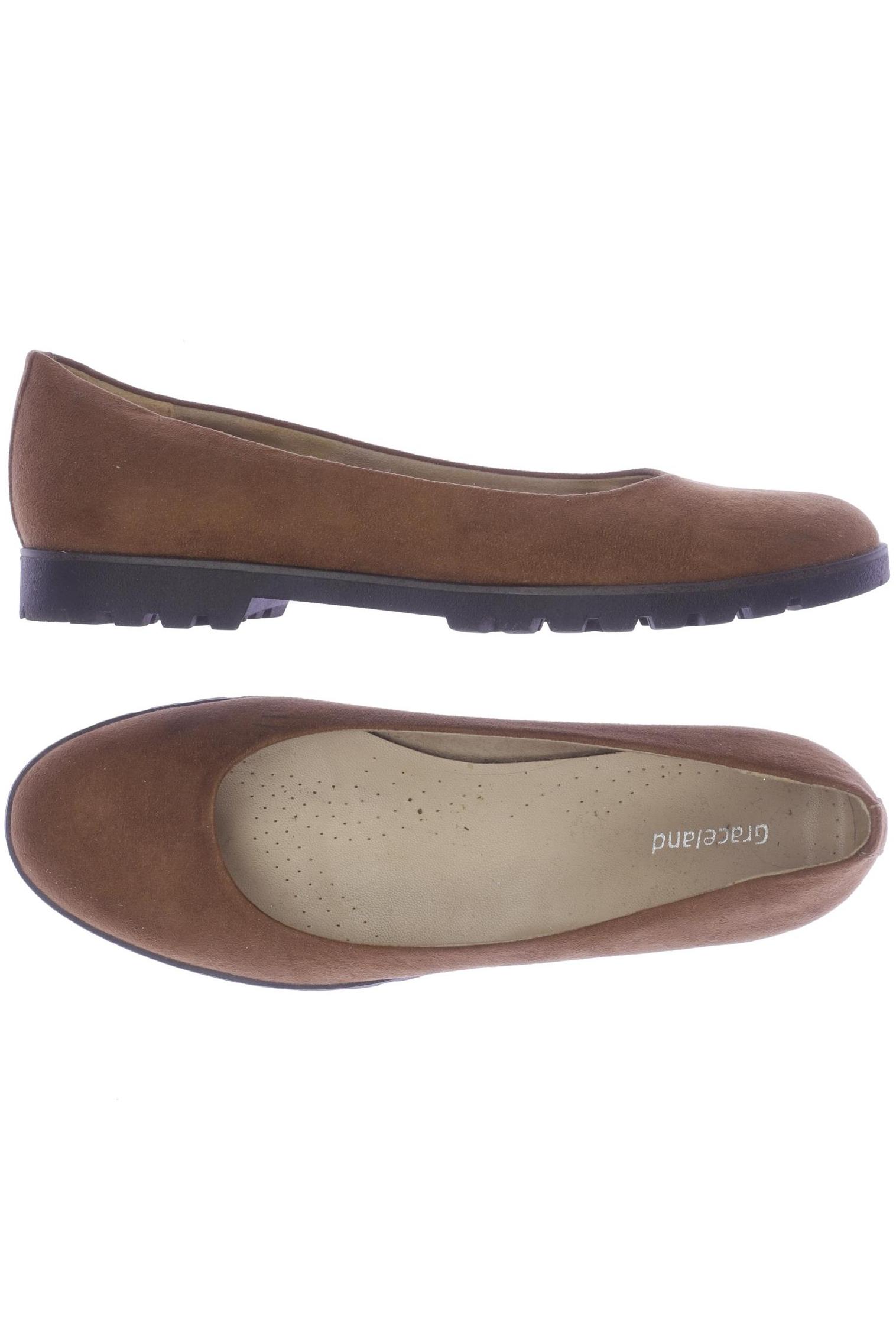 

Graceland Damen Ballerinas, braun, Gr. 38