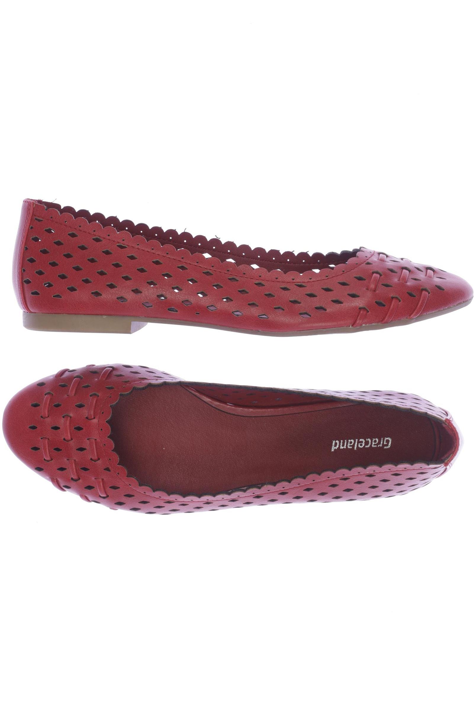 

Graceland Damen Ballerinas, rot, Gr. 39