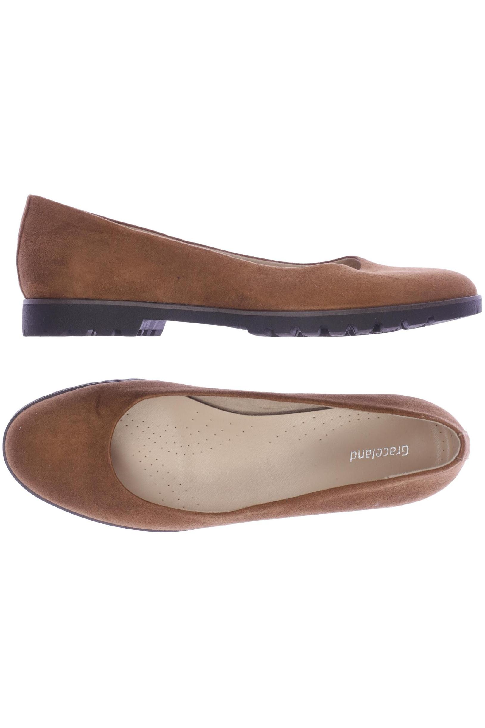 

Graceland Damen Ballerinas, braun, Gr. 40