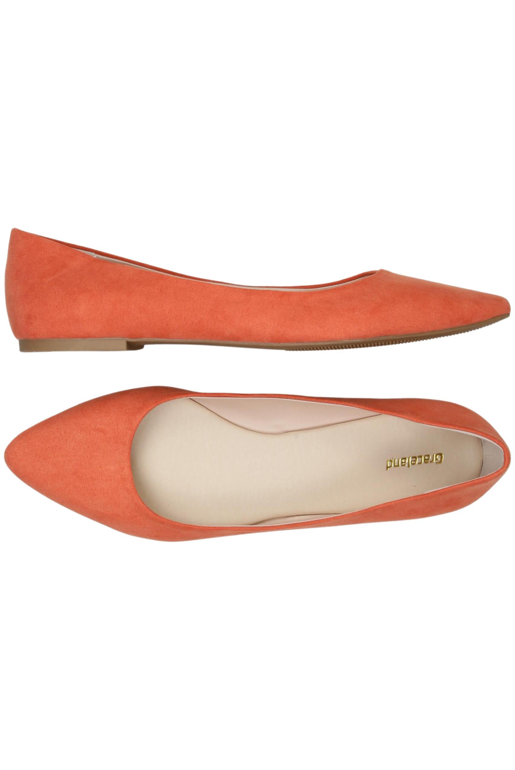 

Graceland Damen Ballerinas, orange, Gr. 42