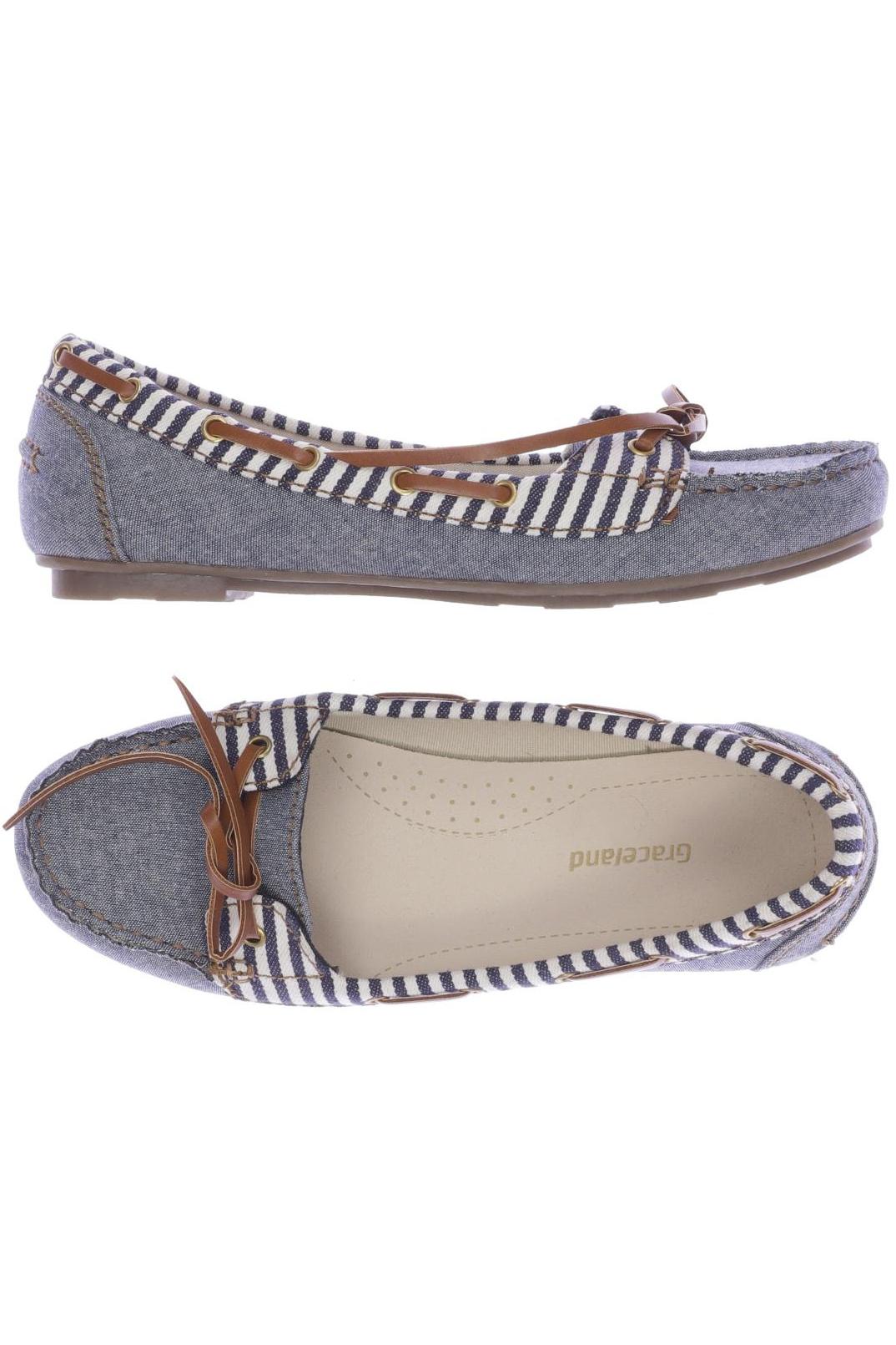 

Graceland Damen Ballerinas, blau, Gr. 36