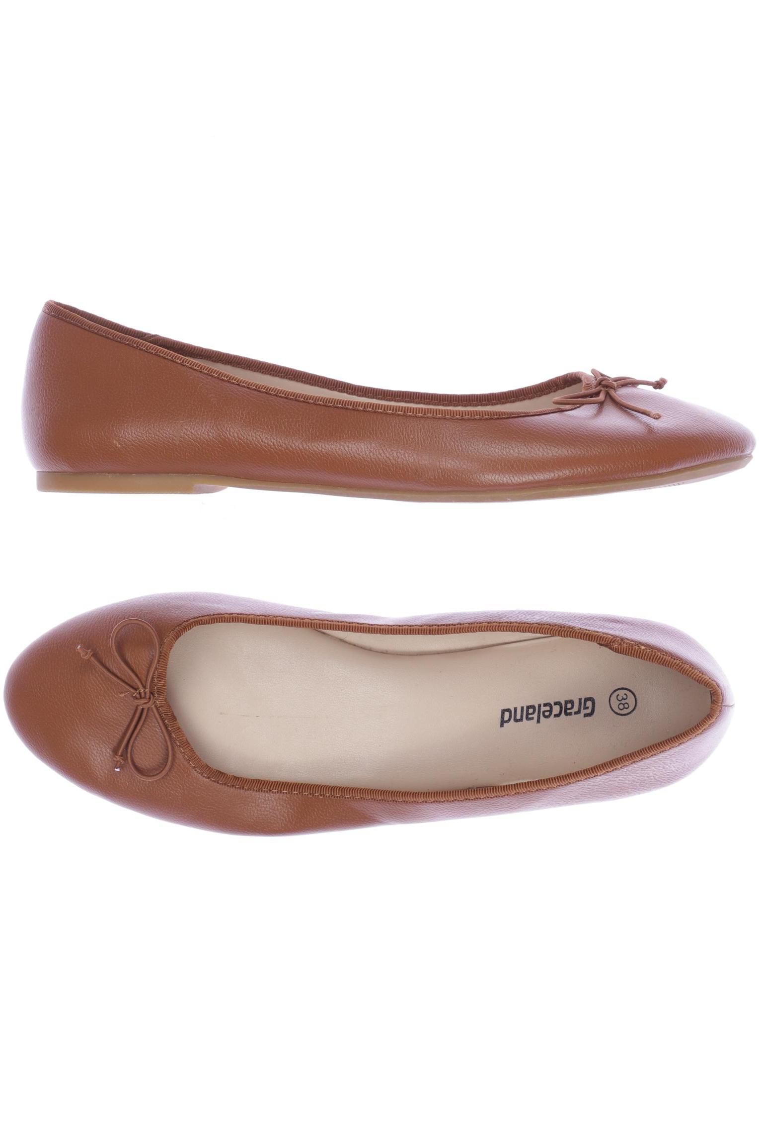 

Graceland Damen Ballerinas, braun, Gr. 38
