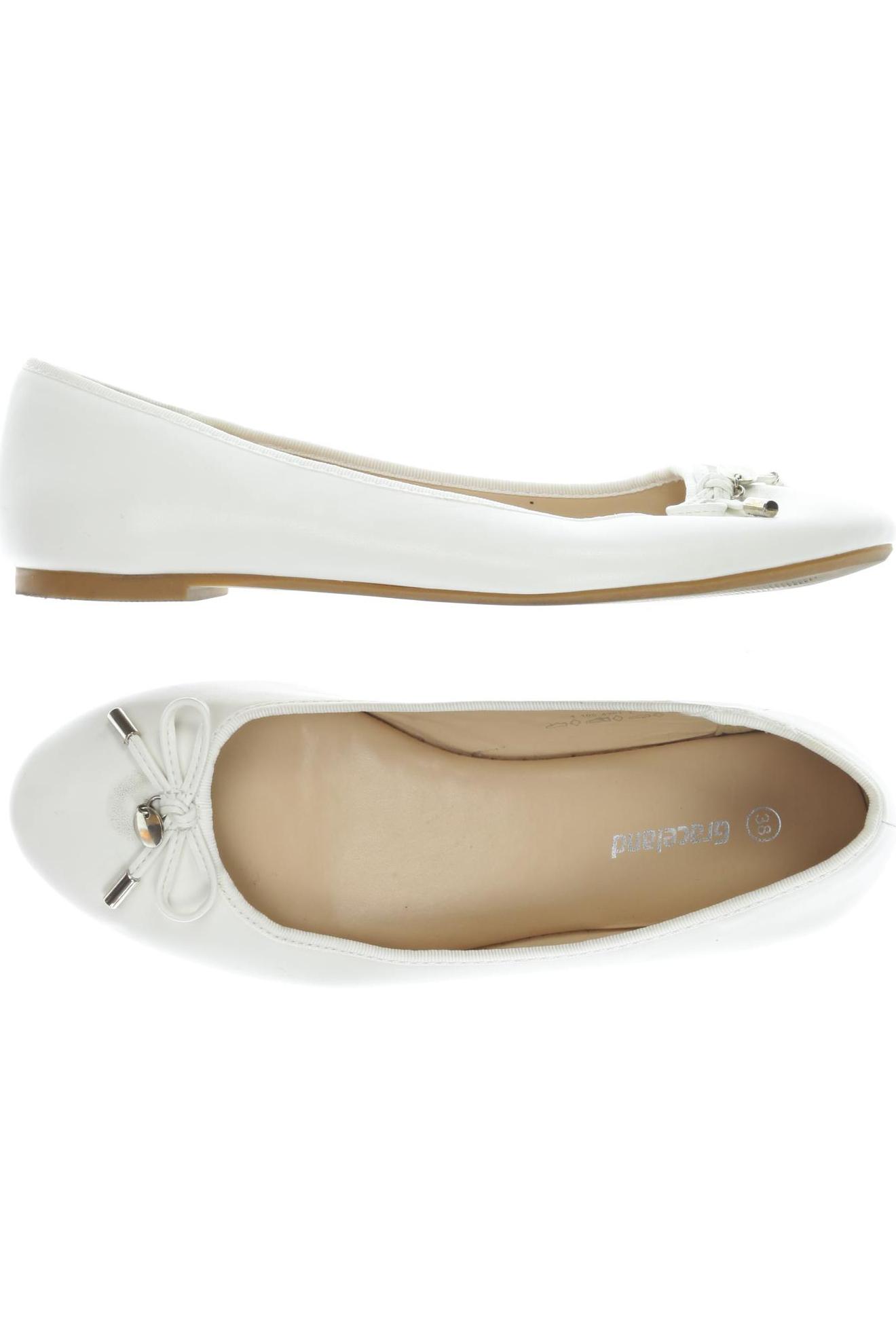 

Graceland Damen Ballerinas, weiß, Gr. 38