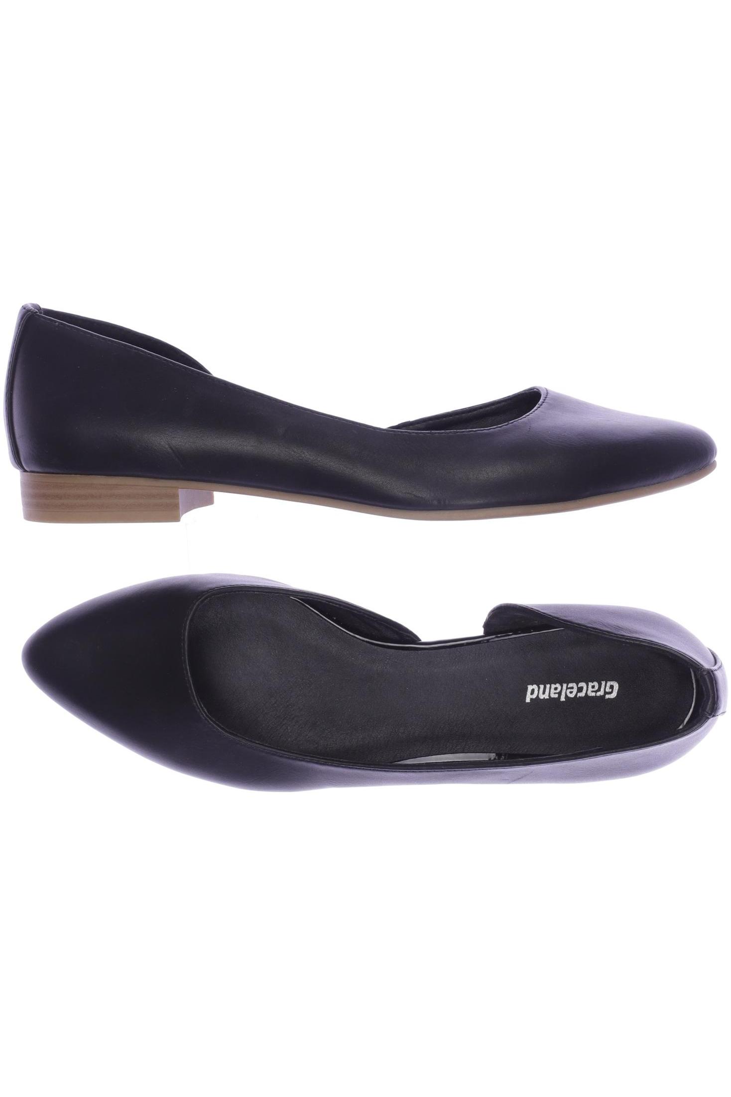 

Graceland Damen Ballerinas, schwarz, Gr. 38