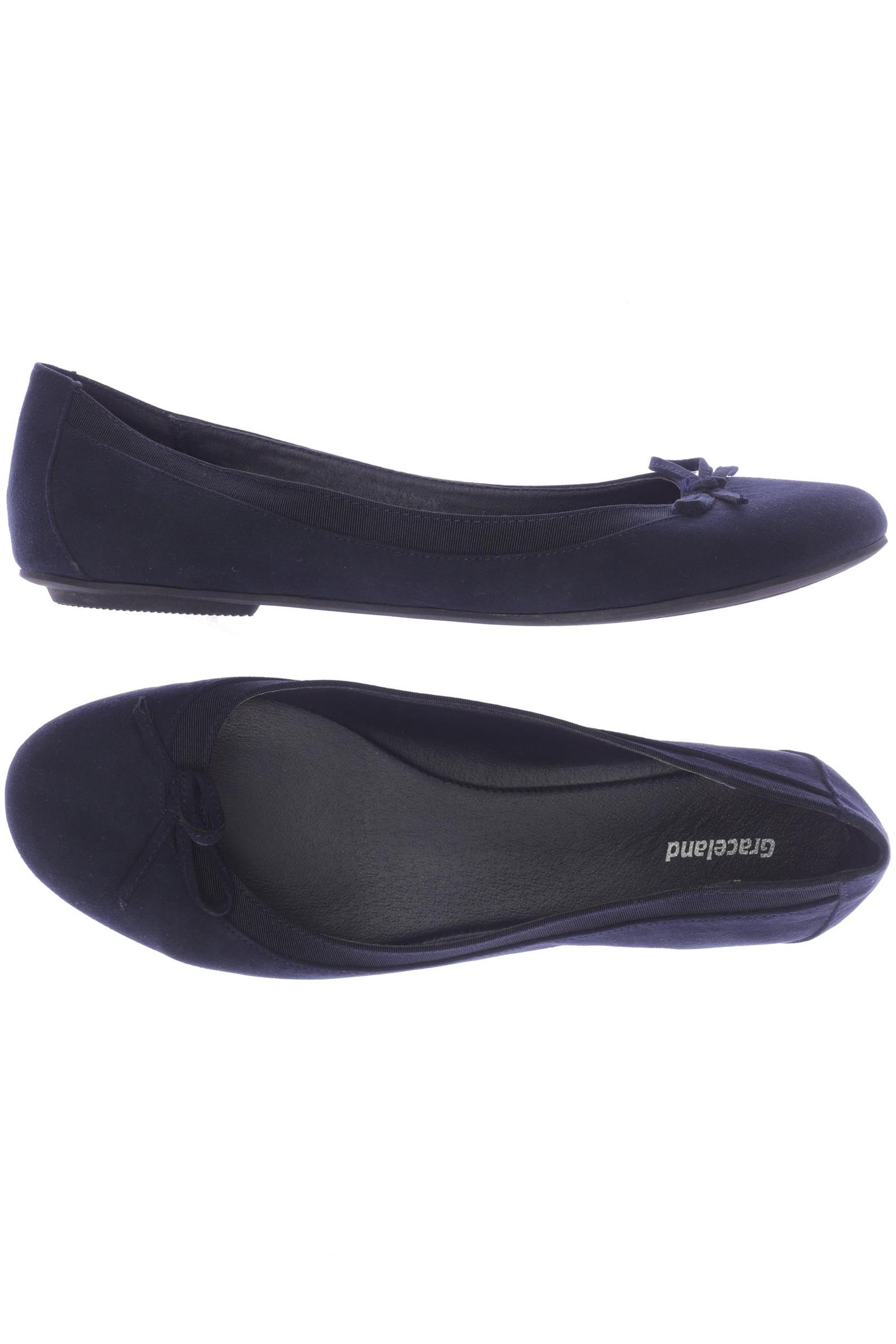 

Graceland Damen Ballerinas, marineblau, Gr. 42