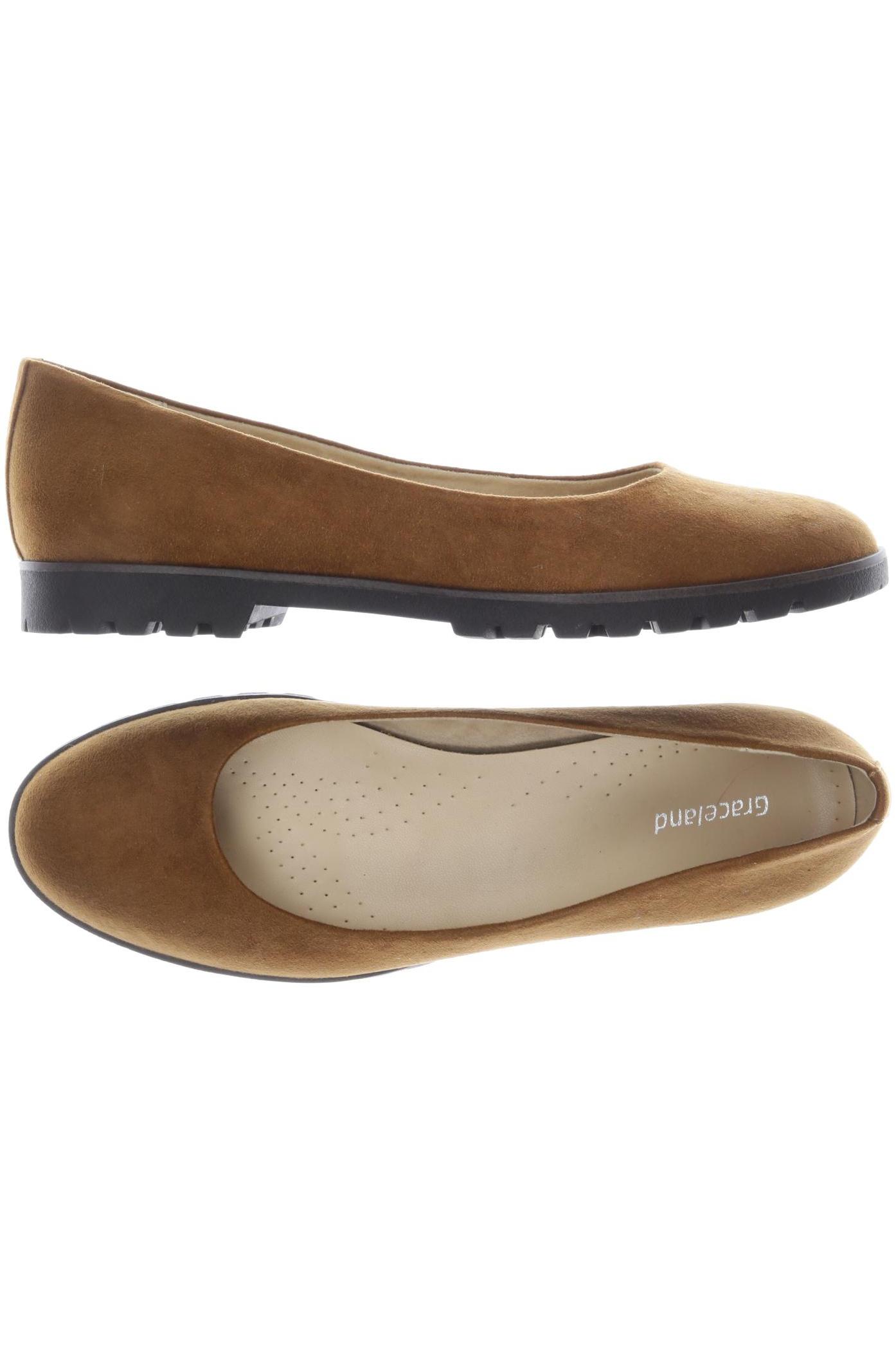 

Graceland Damen Ballerinas, braun, Gr. 38