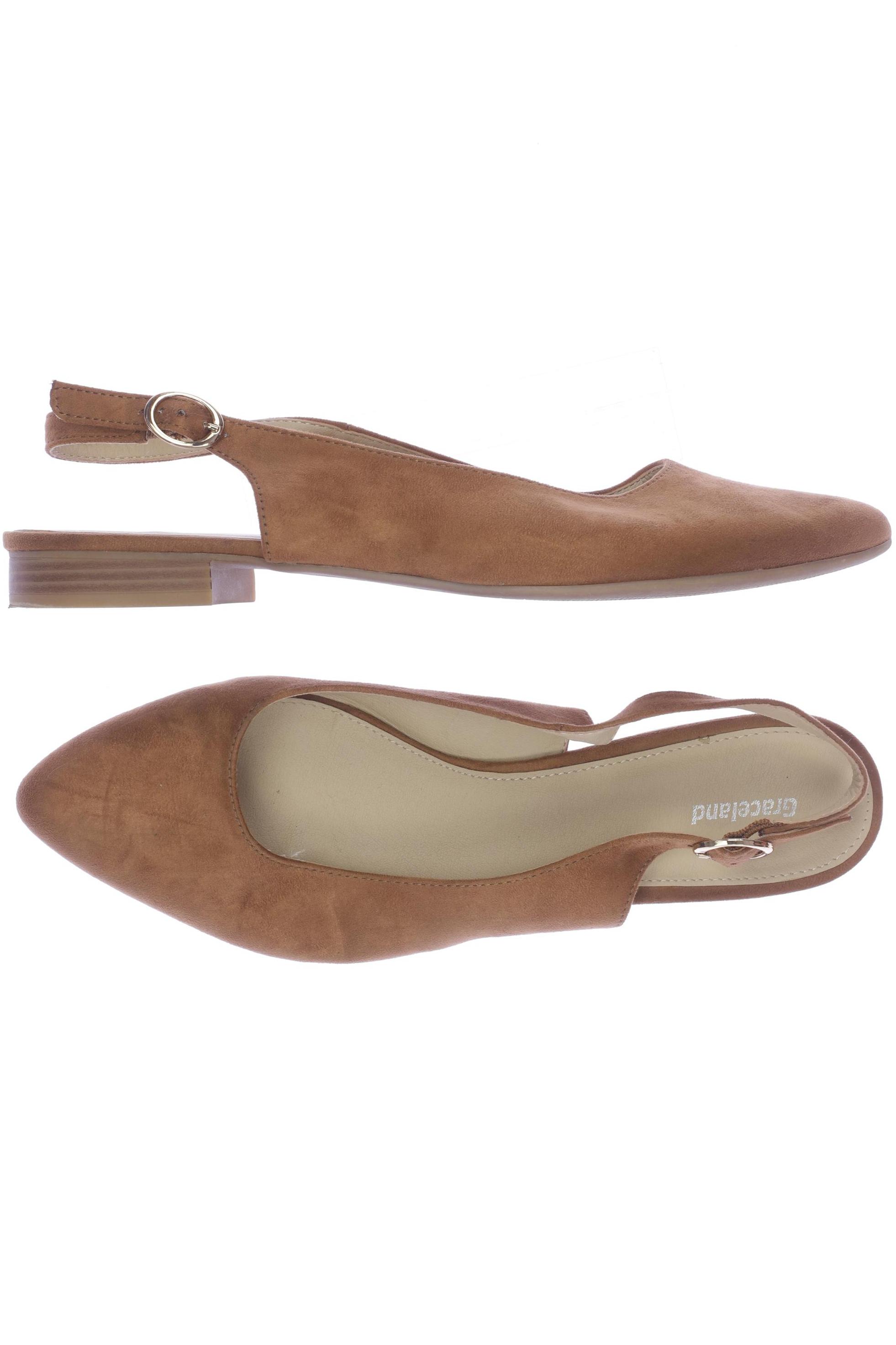 

Graceland Damen Ballerinas, braun, Gr. 42