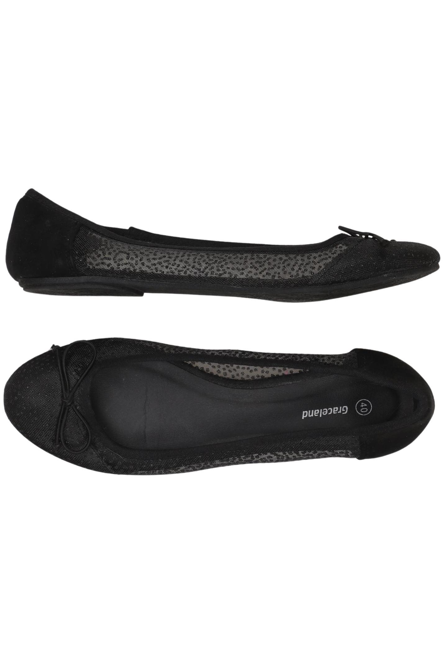 

Graceland Damen Ballerinas, schwarz, Gr. 40