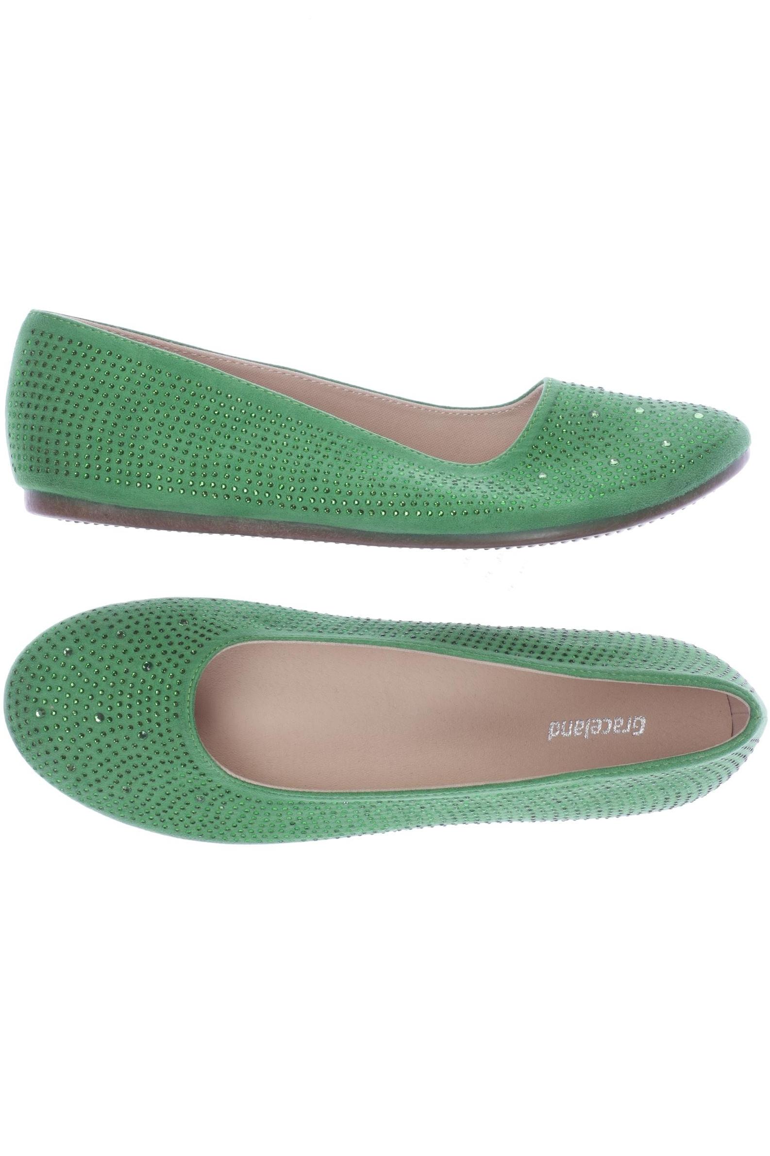 

Graceland Damen Ballerinas, grün, Gr. 40