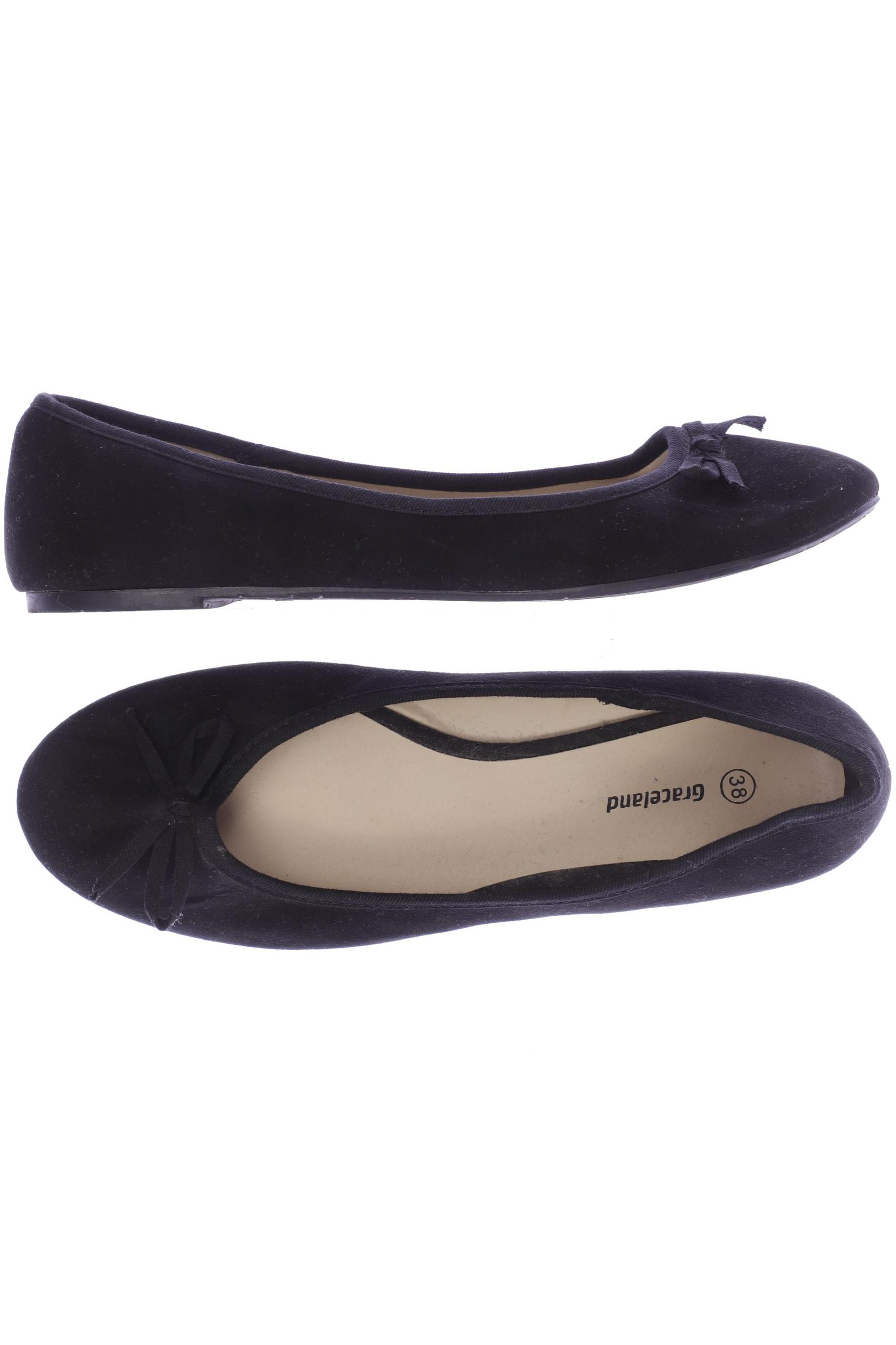 

Graceland Damen Ballerinas, schwarz, Gr. 38