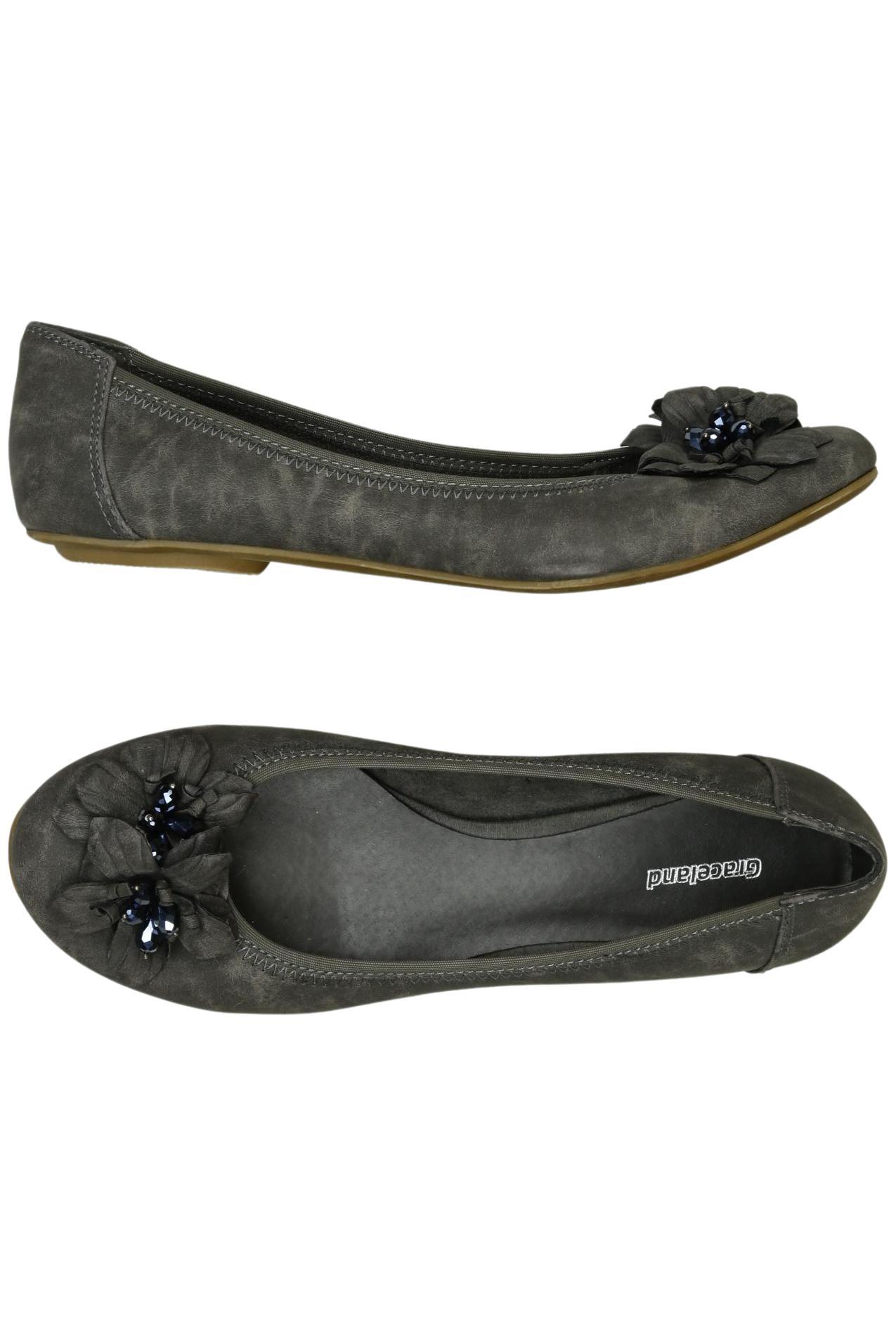 

Graceland Damen Ballerinas, grau, Gr. 40
