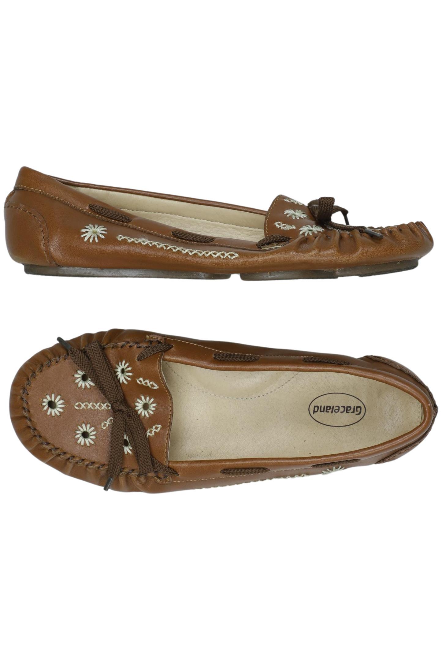 

Graceland Damen Ballerinas, braun, Gr. 36.5