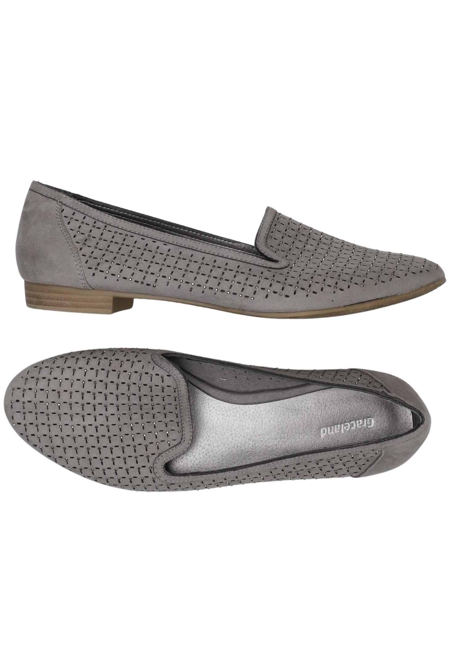 

Graceland Damen Ballerinas, grau, Gr. 40