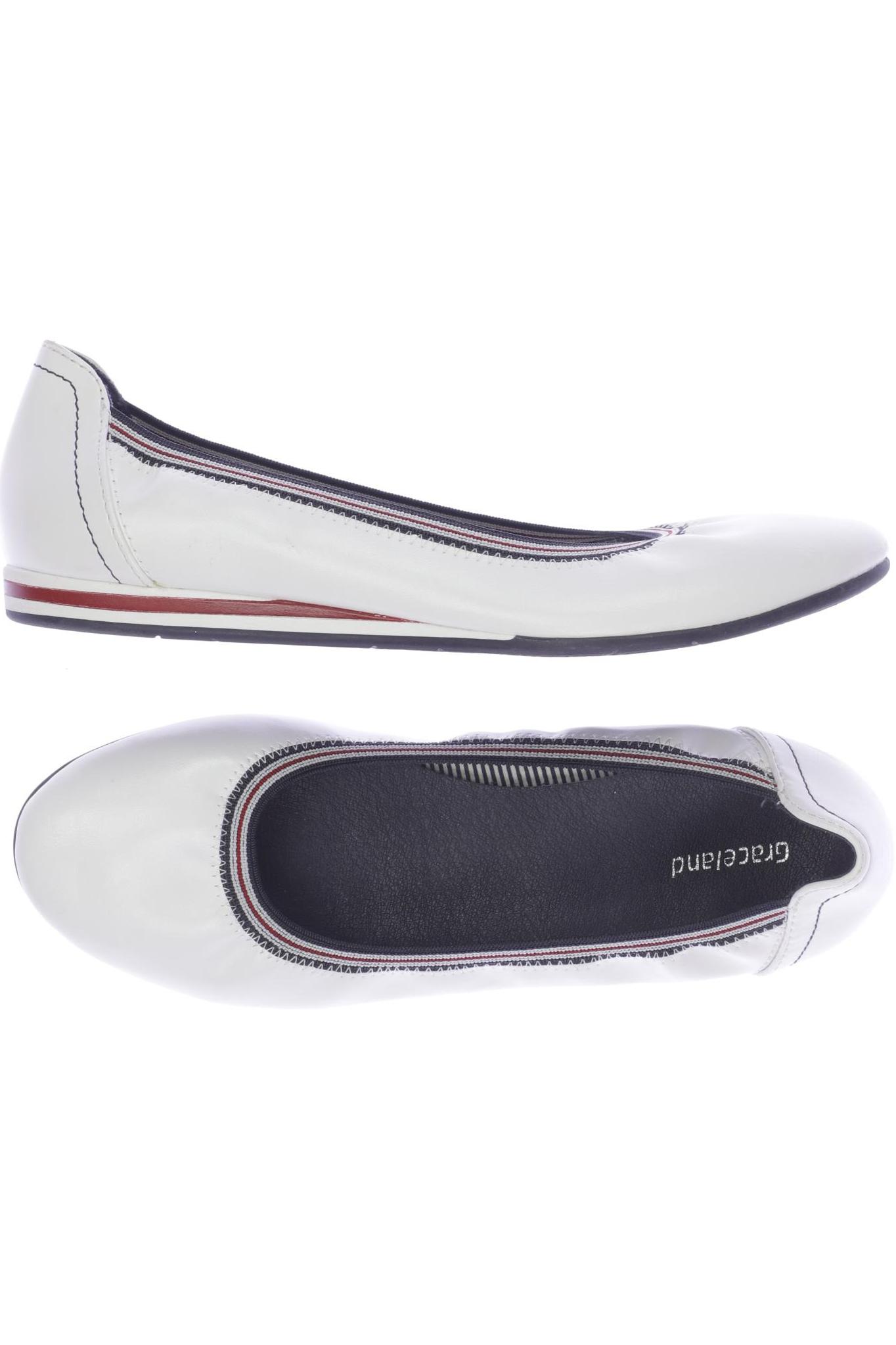 

Graceland Damen Ballerinas, weiß, Gr. 38